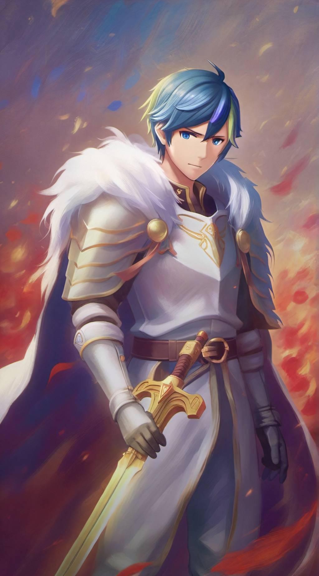 ai character: Alfonse  background
