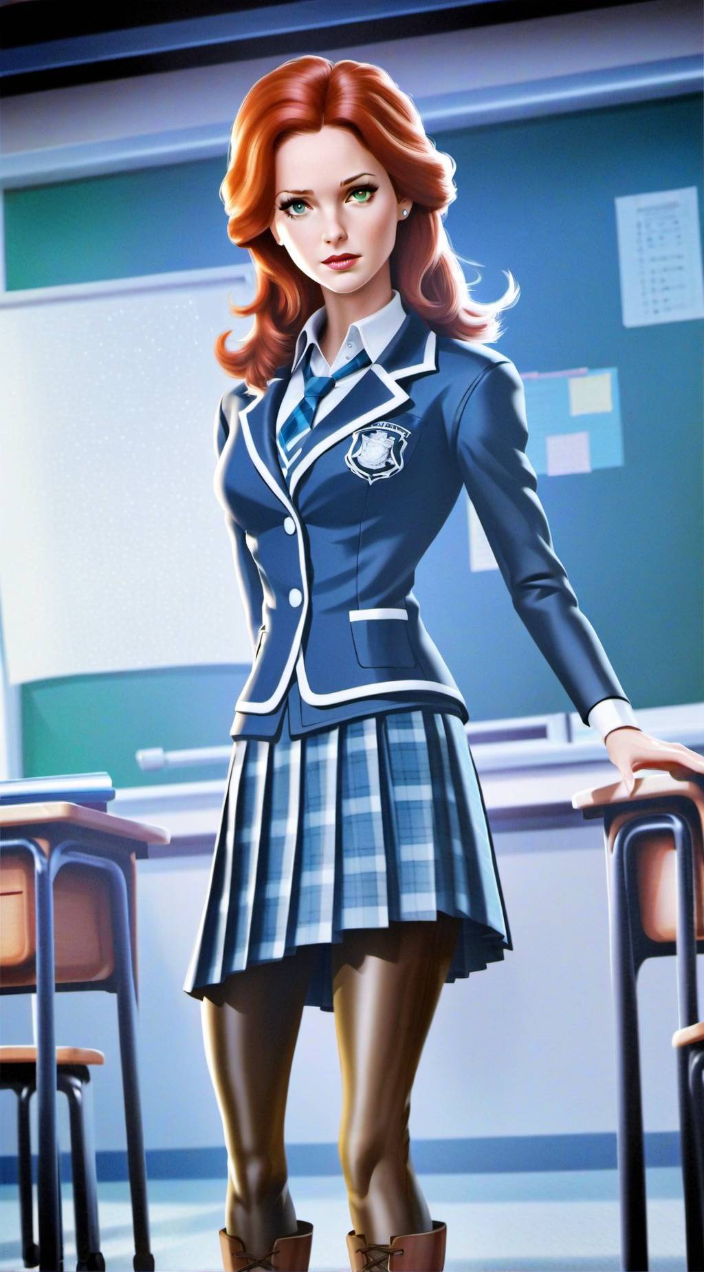 ai character: Miss Knightley  background