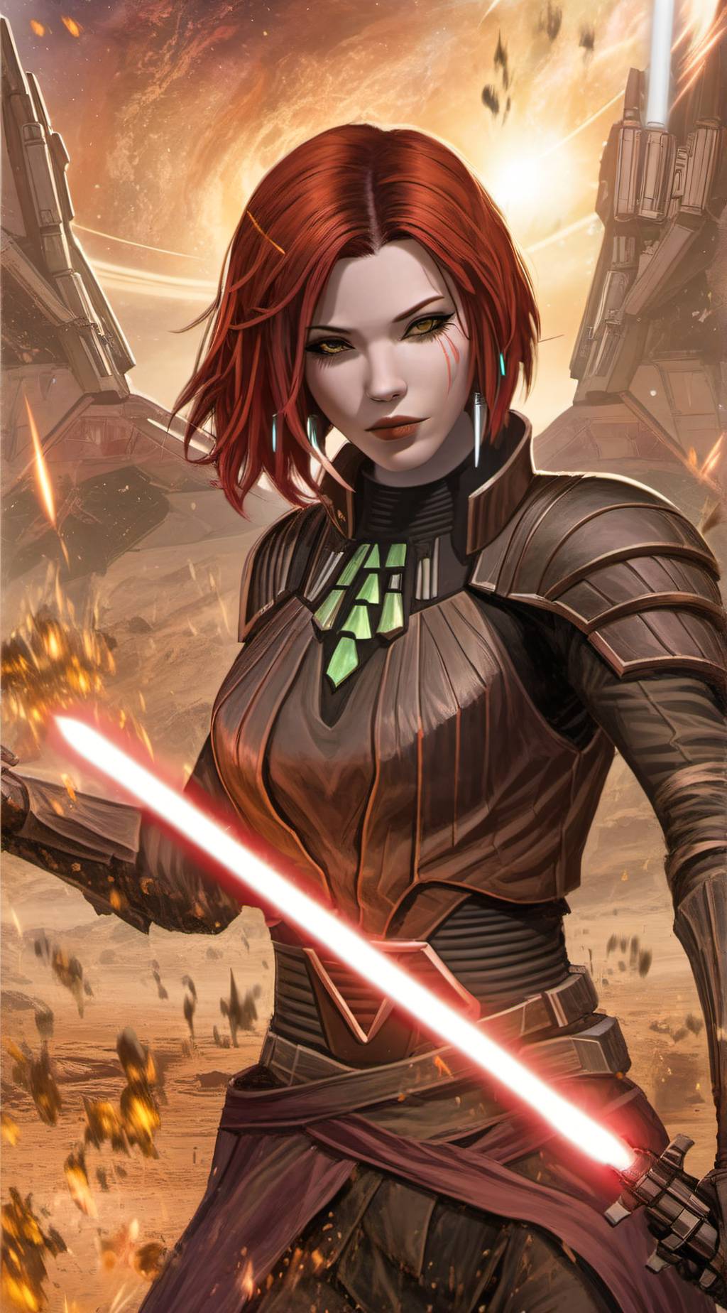 ai character: Lord Vesper Veshae background