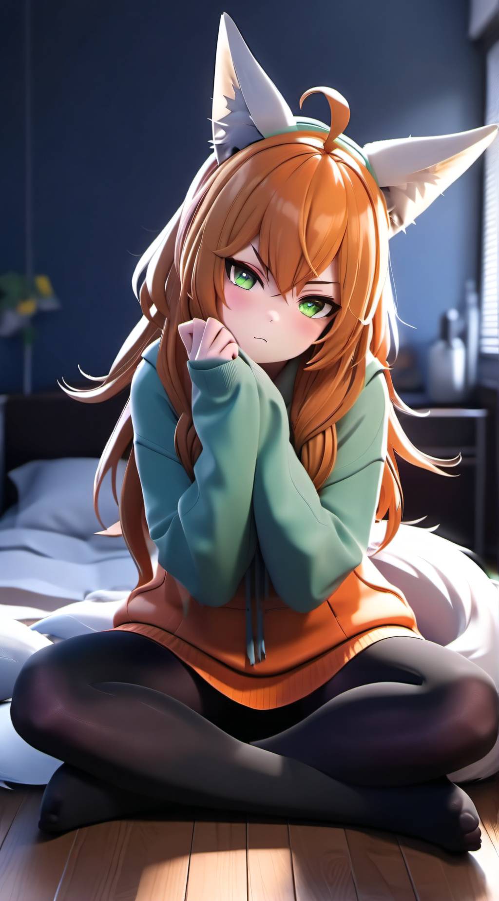ai character: Kokoro background