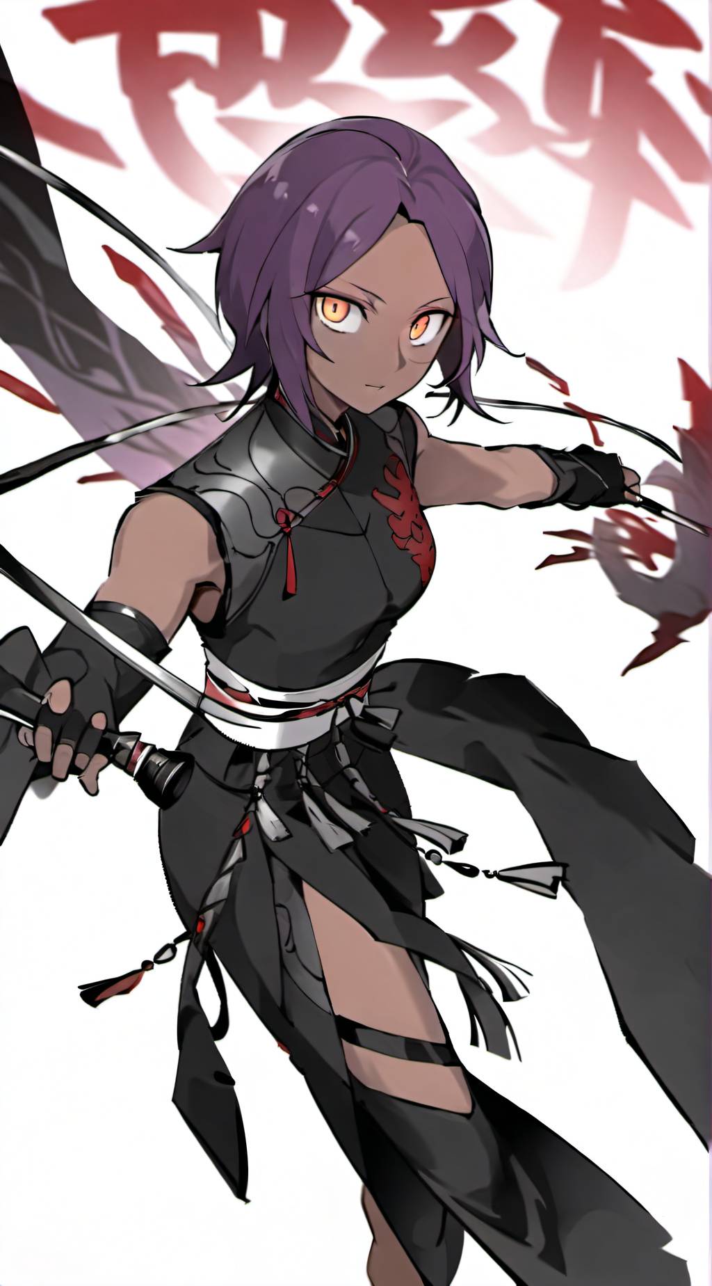 ai character: Yoruichi background