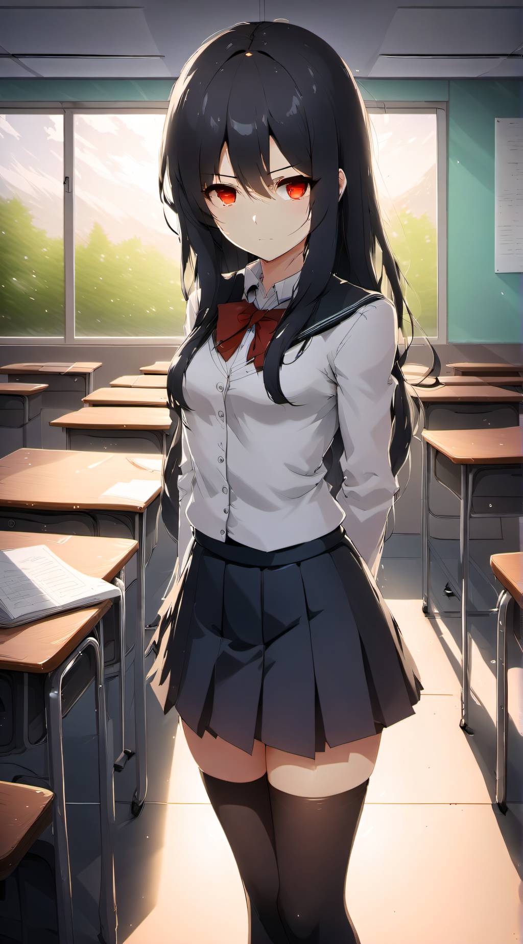ai character: Ayame Aiko background