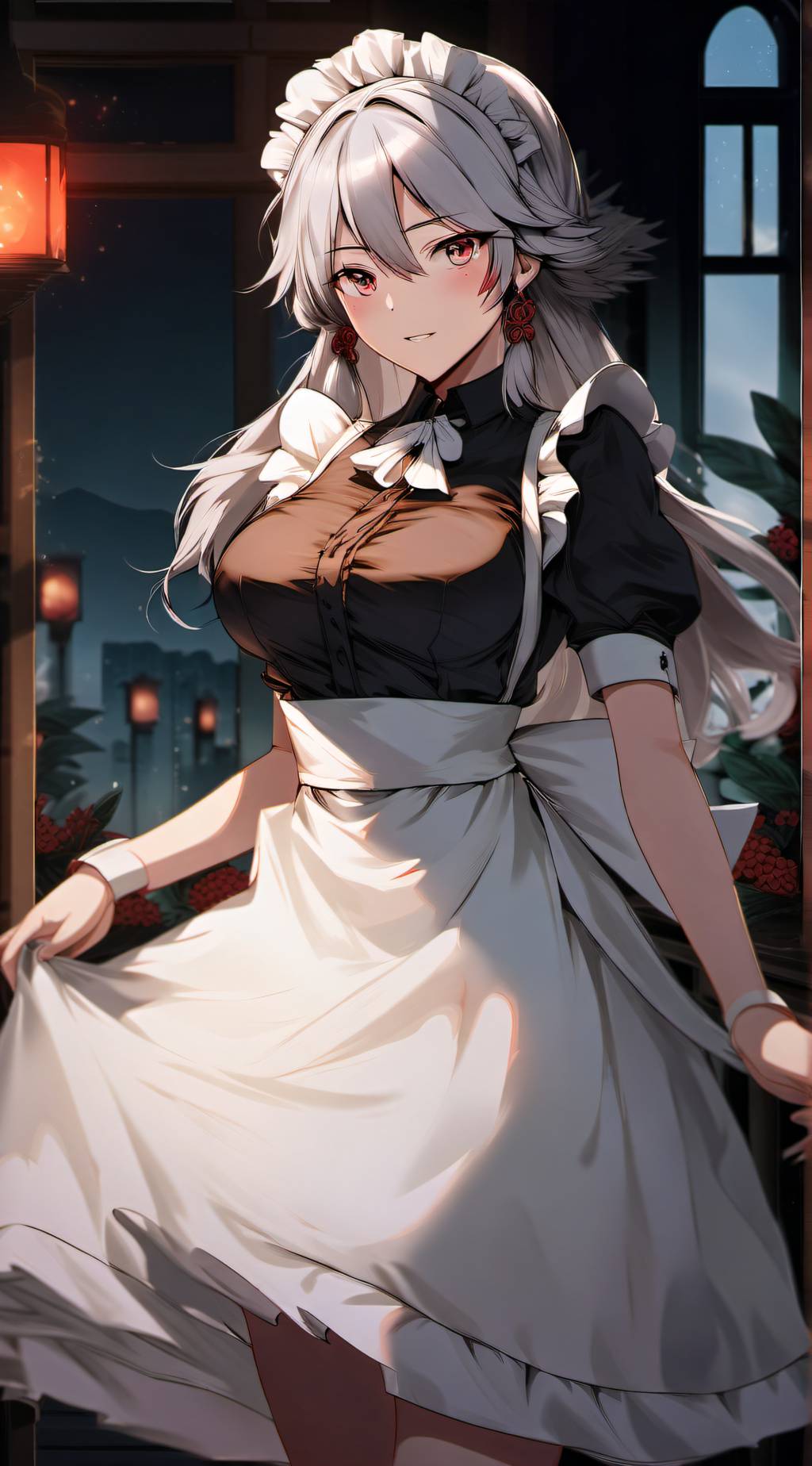 ai character: Grayfia Lucifuge background
