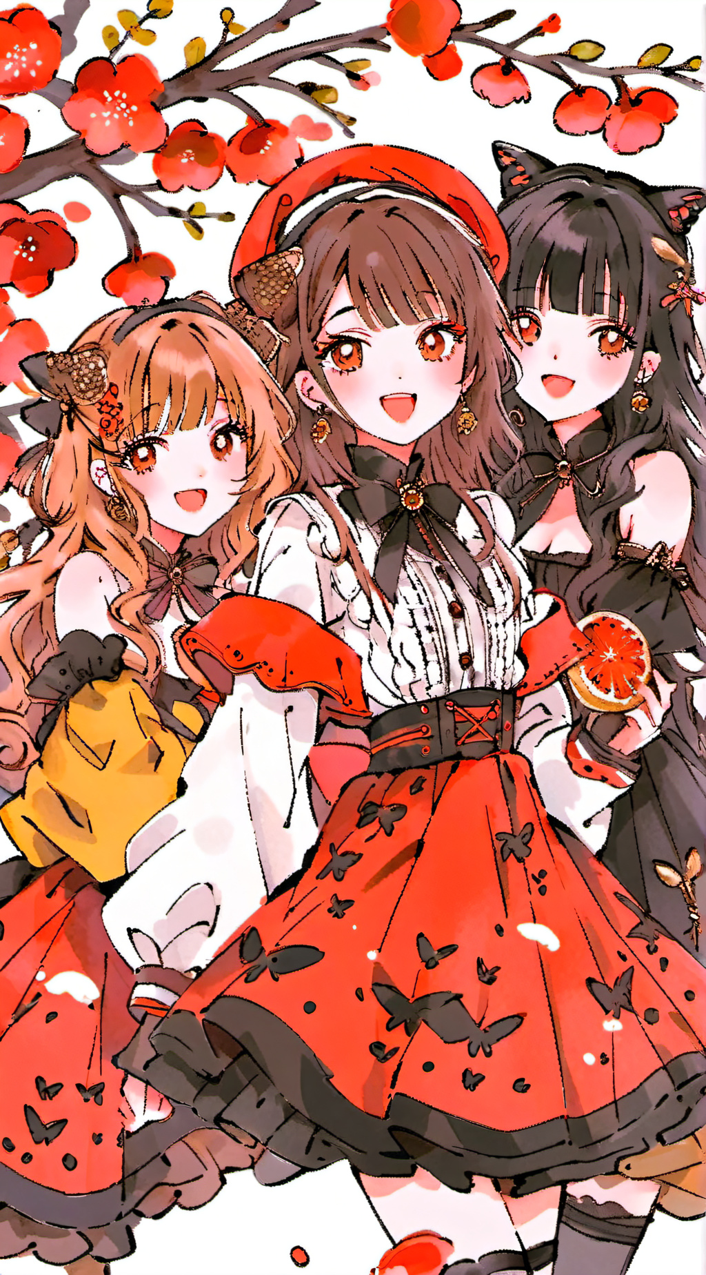 ai character: Ren/Mia/Saki background
