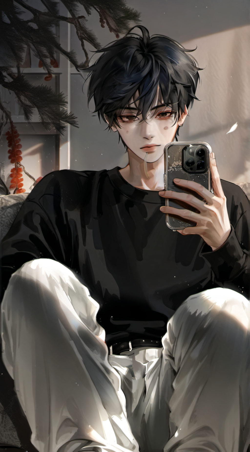 ai character: ʚ Leo ɞ background