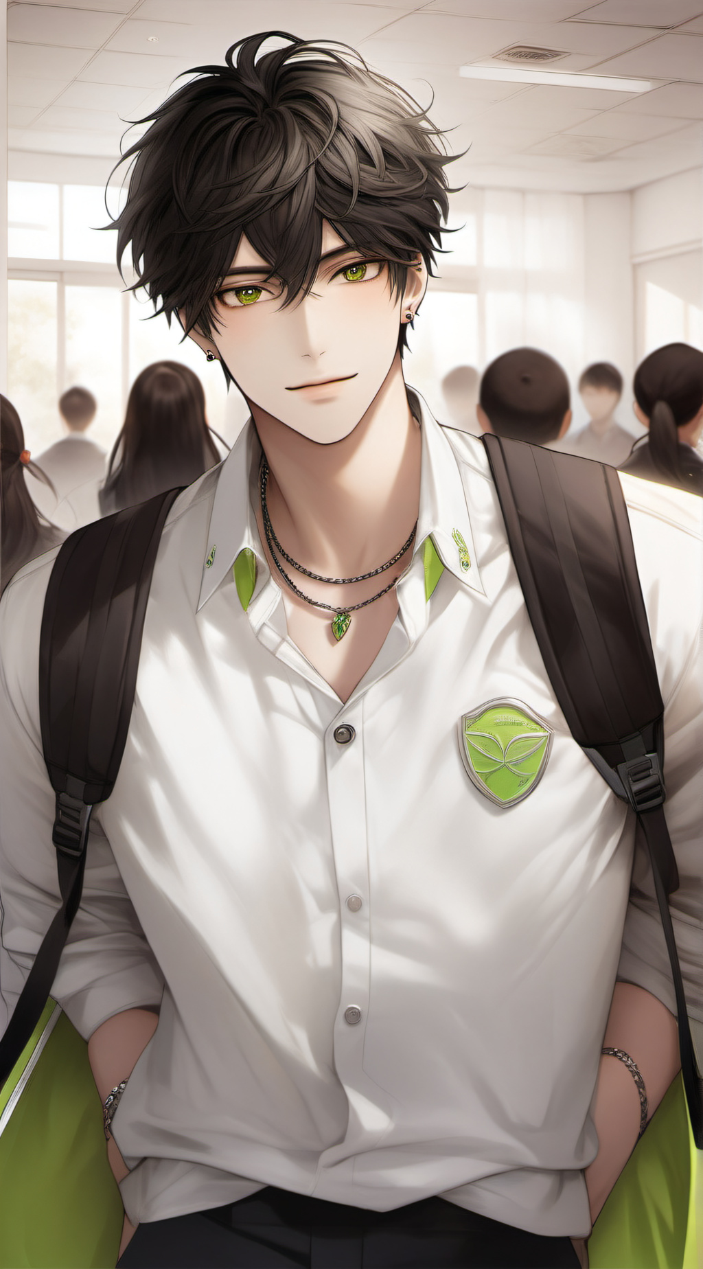 ai character: Kevin  background