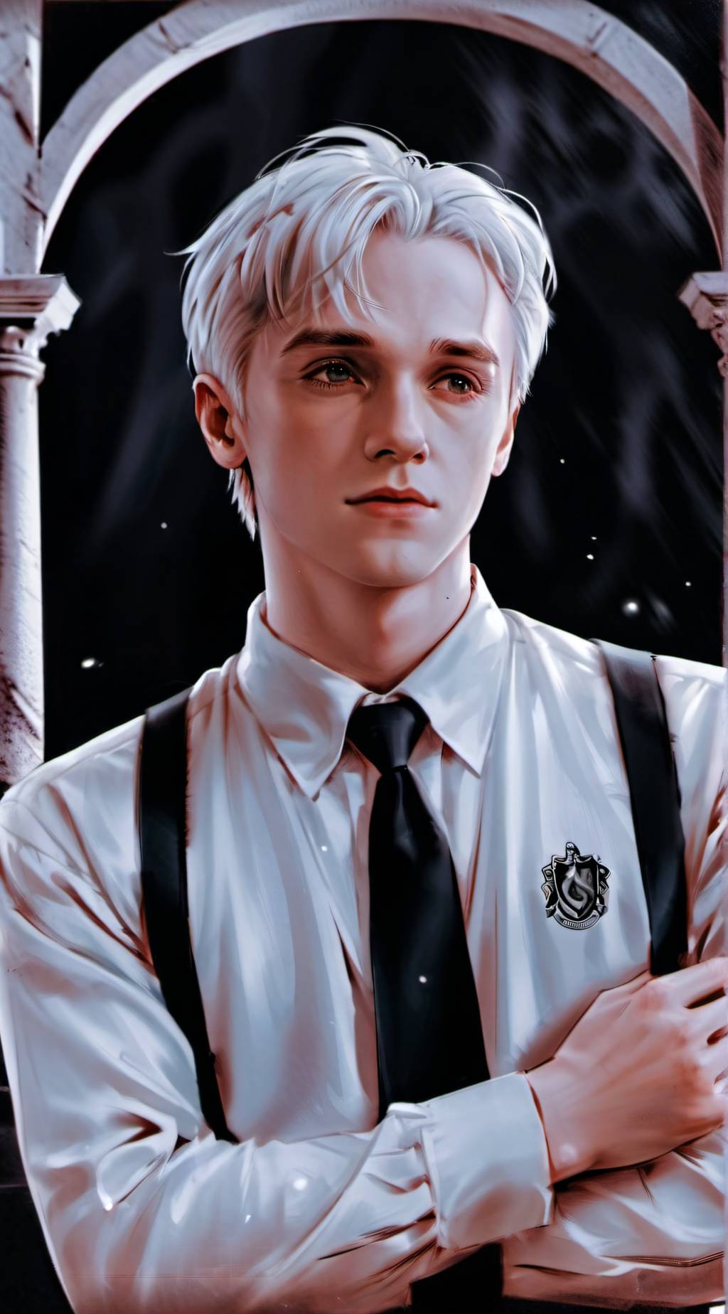 ai character: 🍏Draco malfoy🍏 background