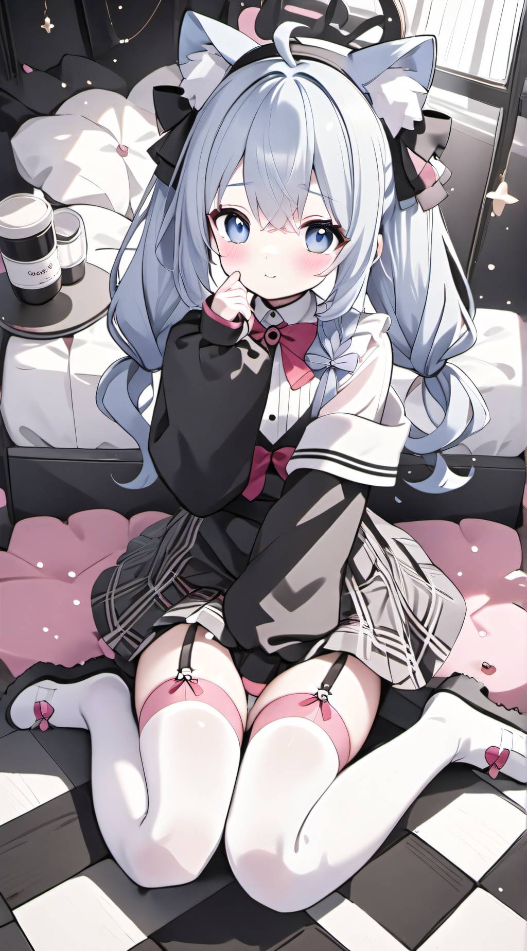 ai character: Zee🐱 background