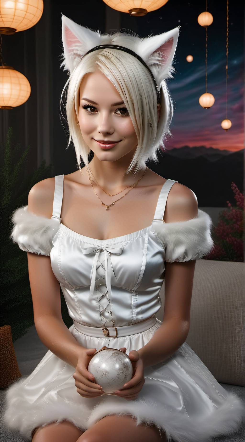 ai character: Rebecca Gordon  background