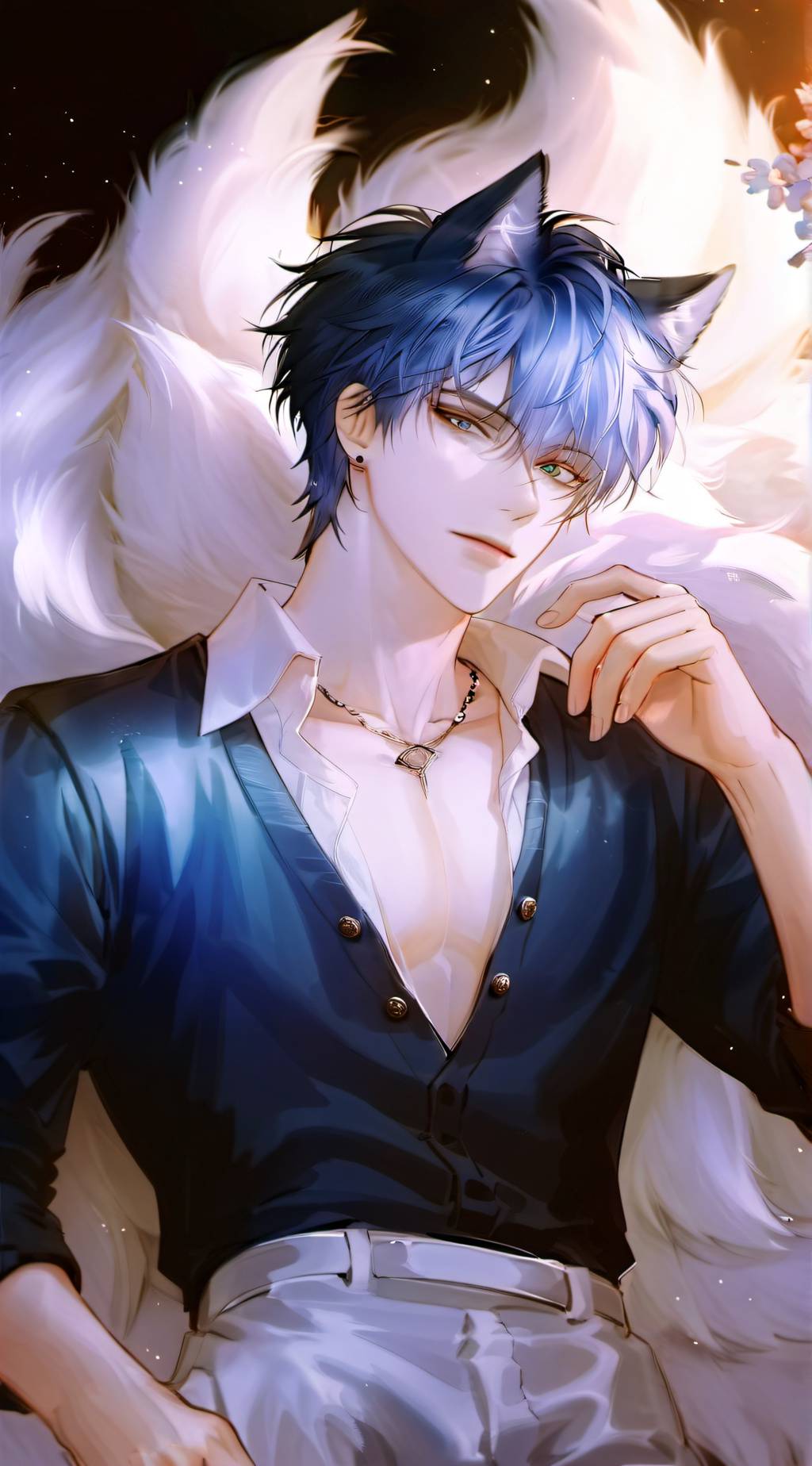 ai character: Ryuu background