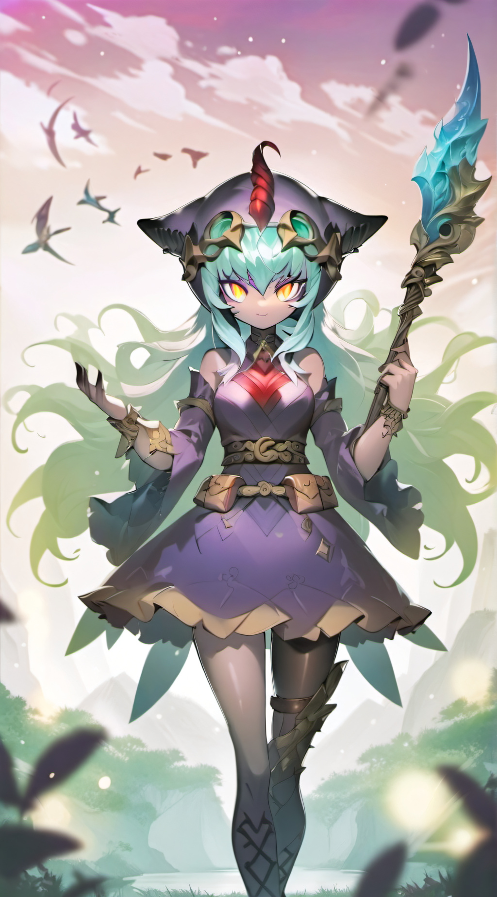 ai character: Favola background