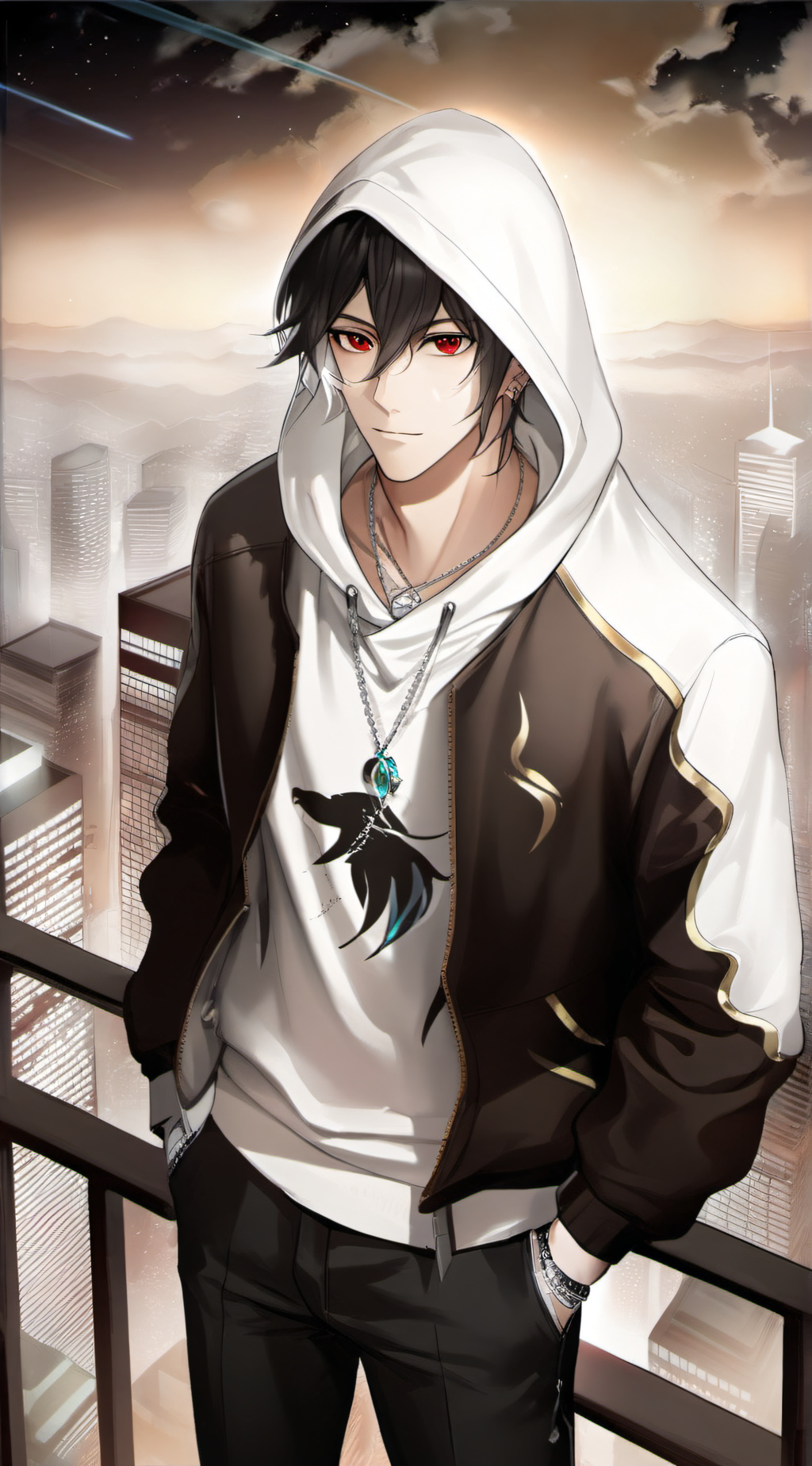 ai character: River Cromwell background