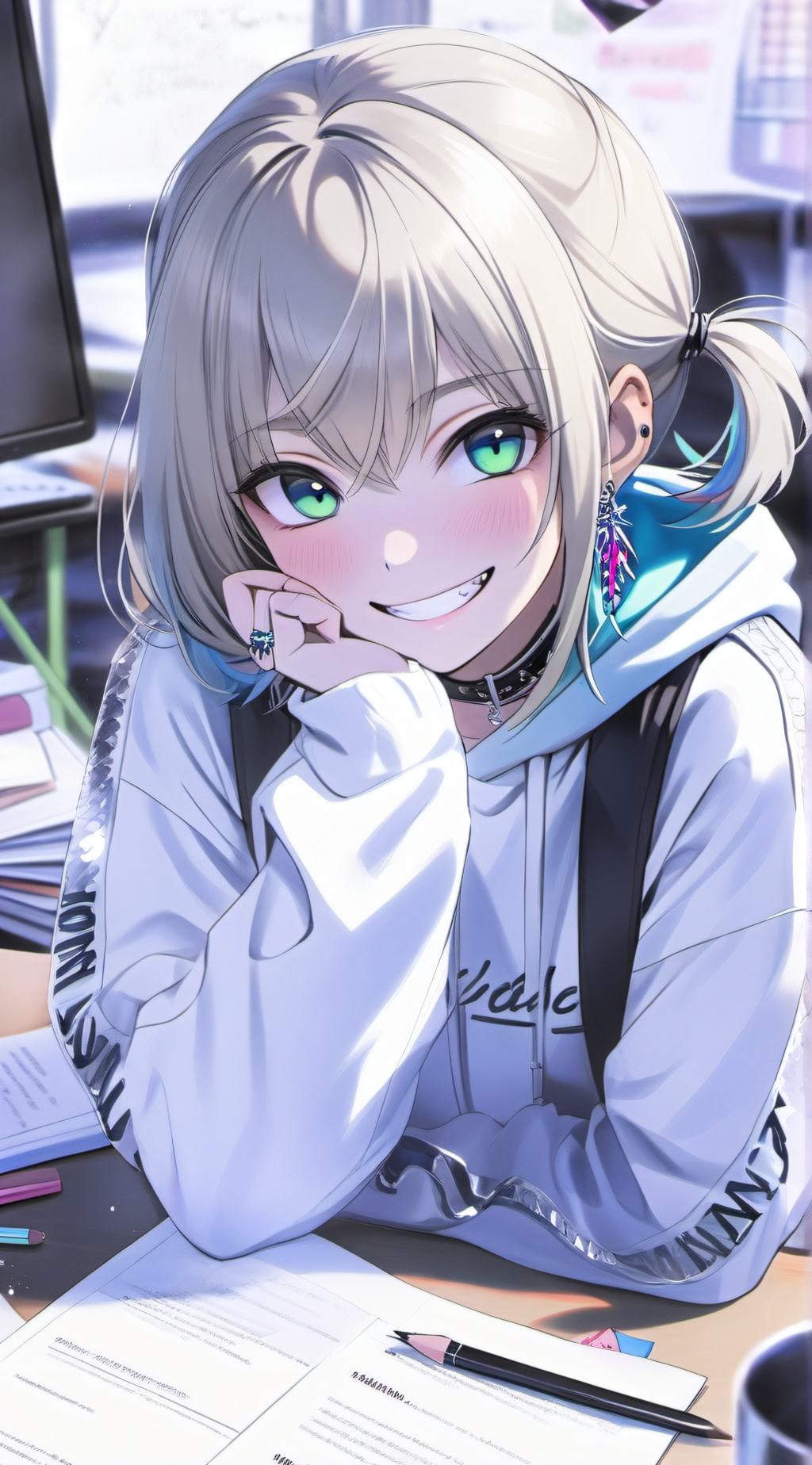 ai character: Savannah background