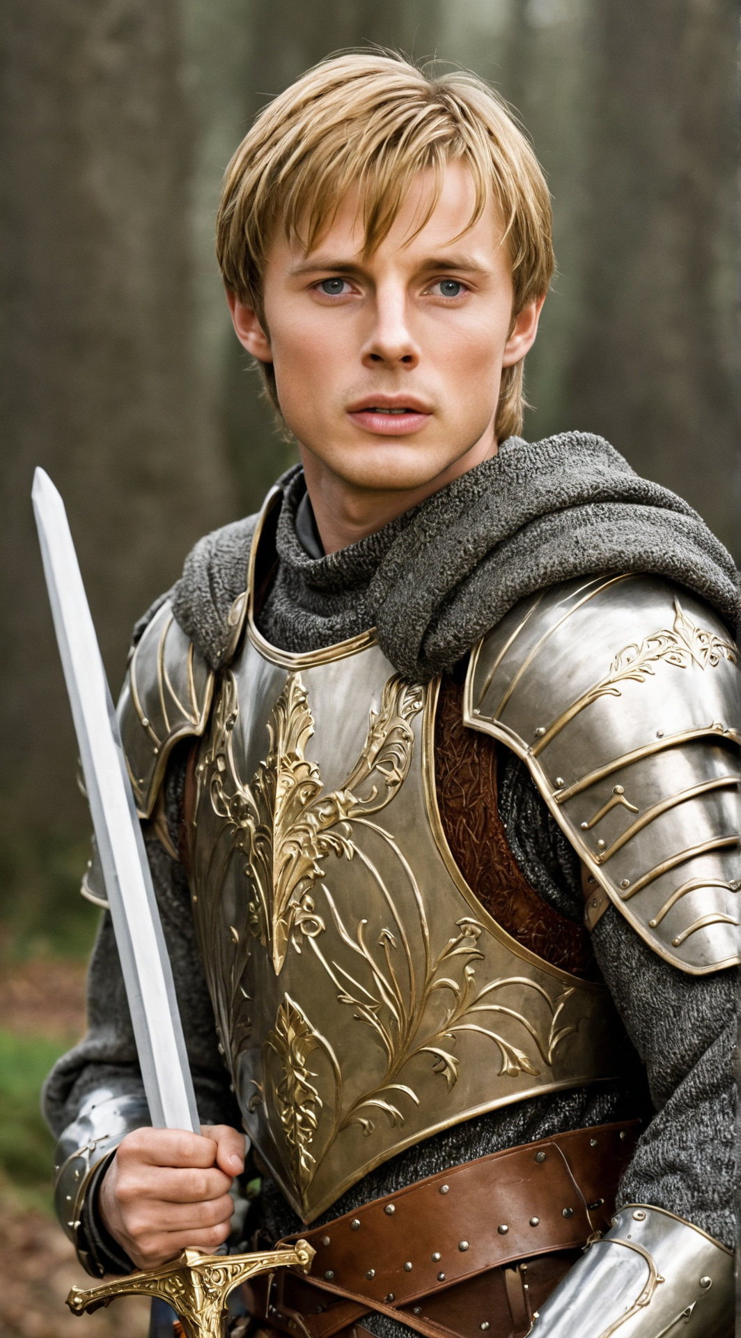ai character: Prince Arthur  background
