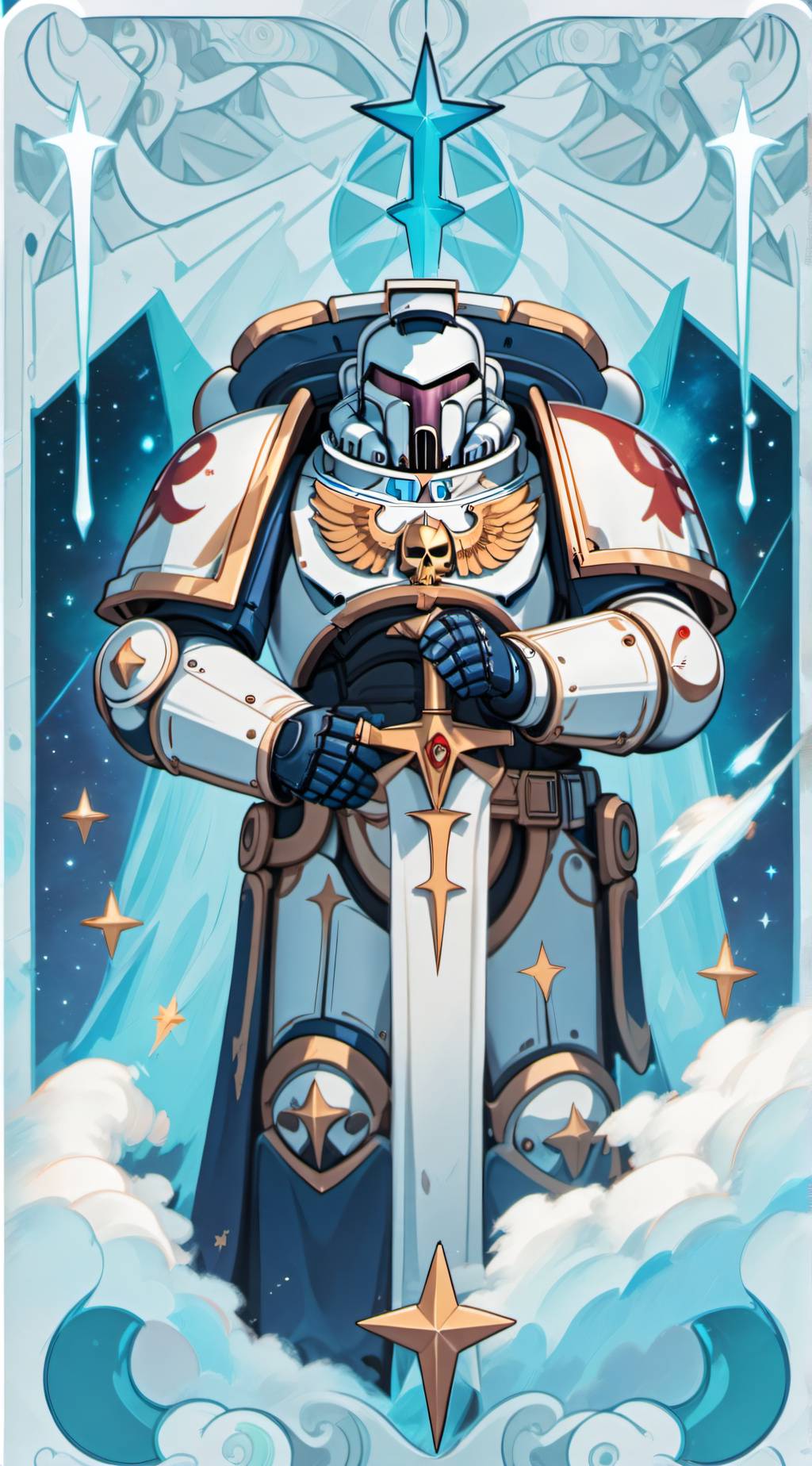 ai character: Space_Marine background