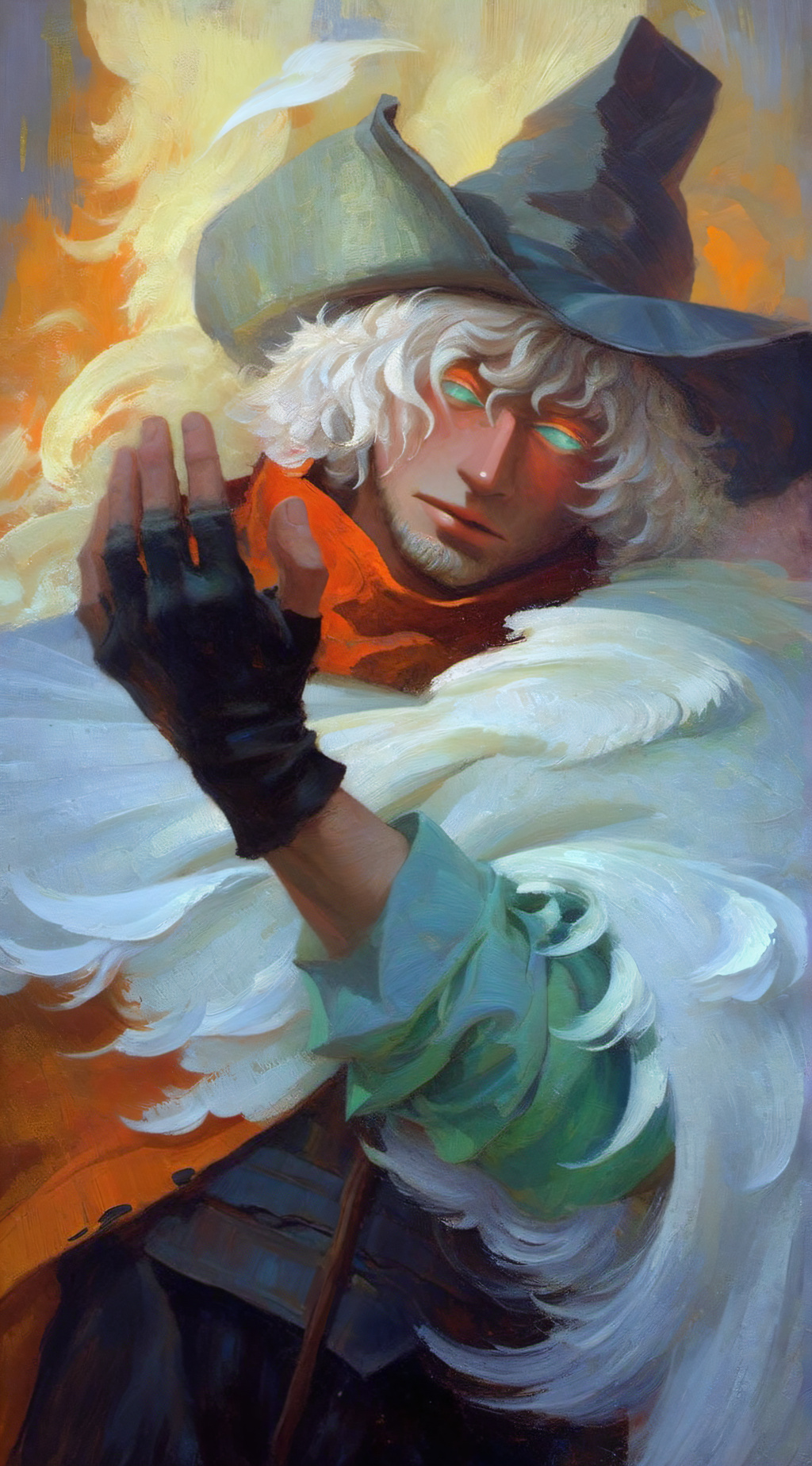 ai character: Zephyr background