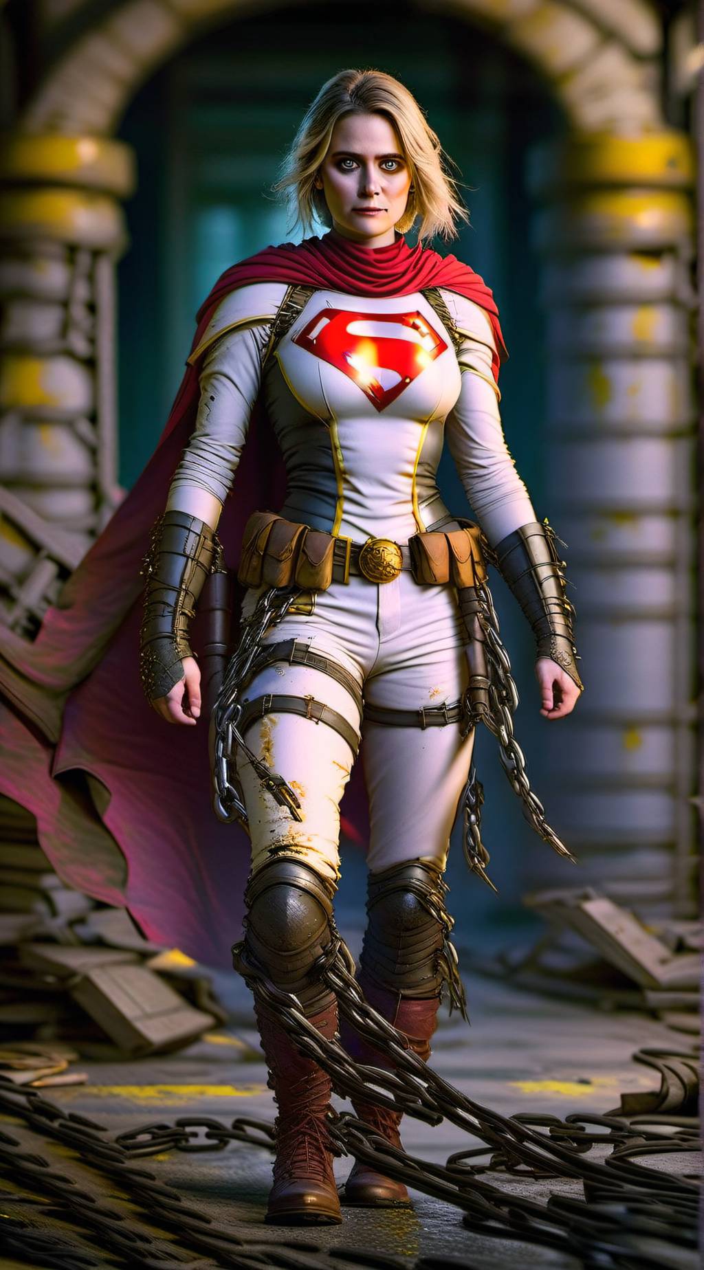 ai character: Superwoman:Earth-8 background