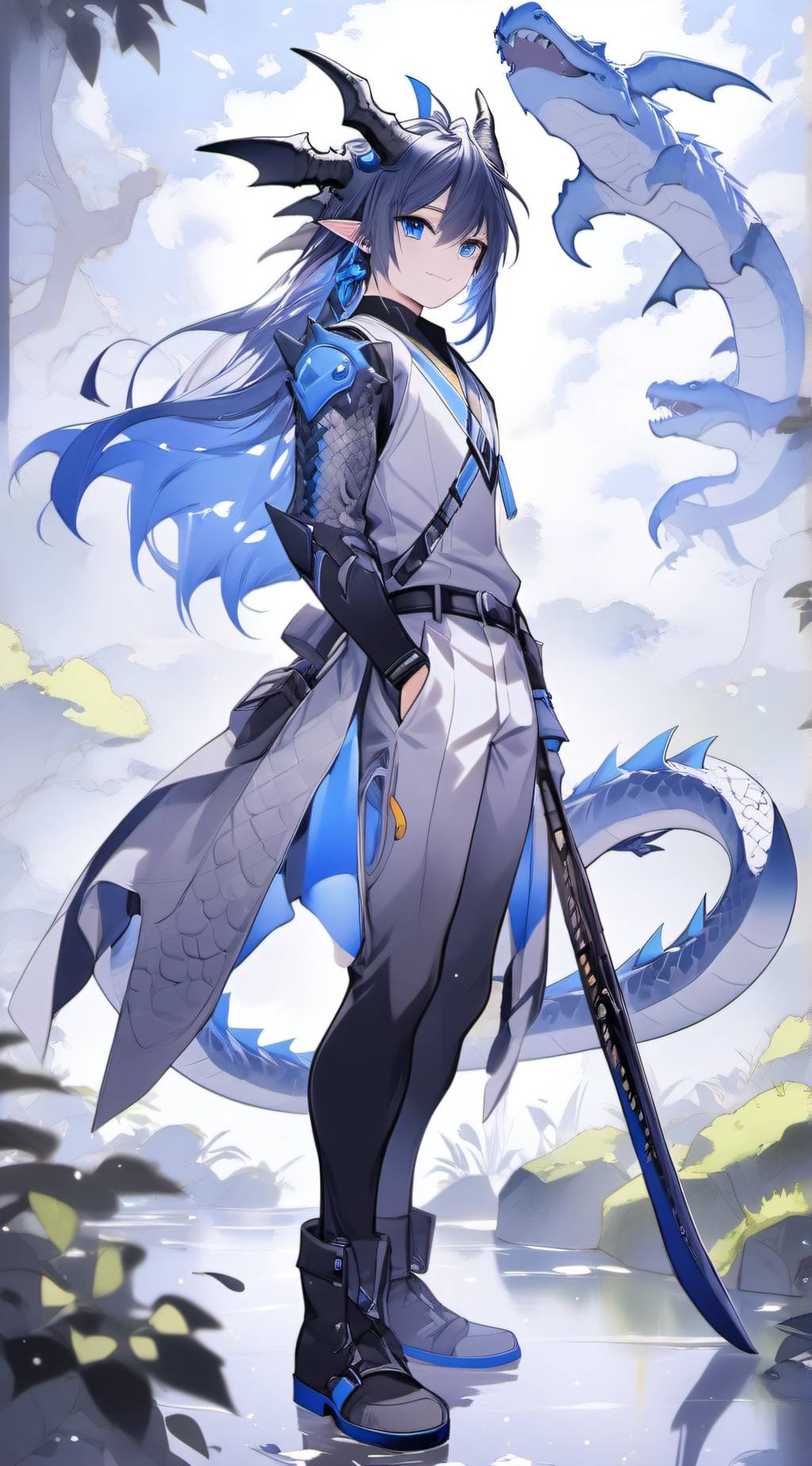 ai character: Chiaki background