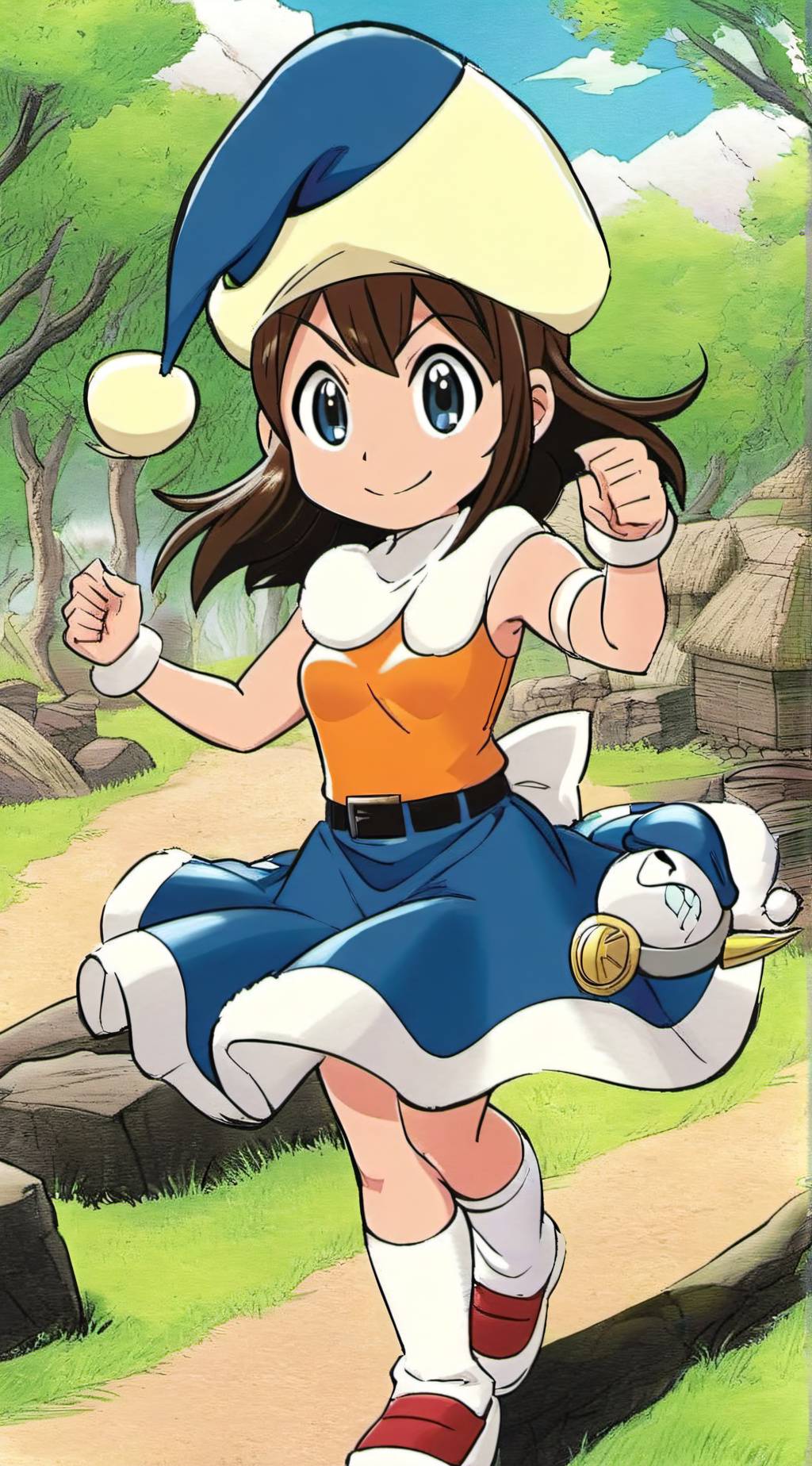 ai character: Smurfrosemary background
