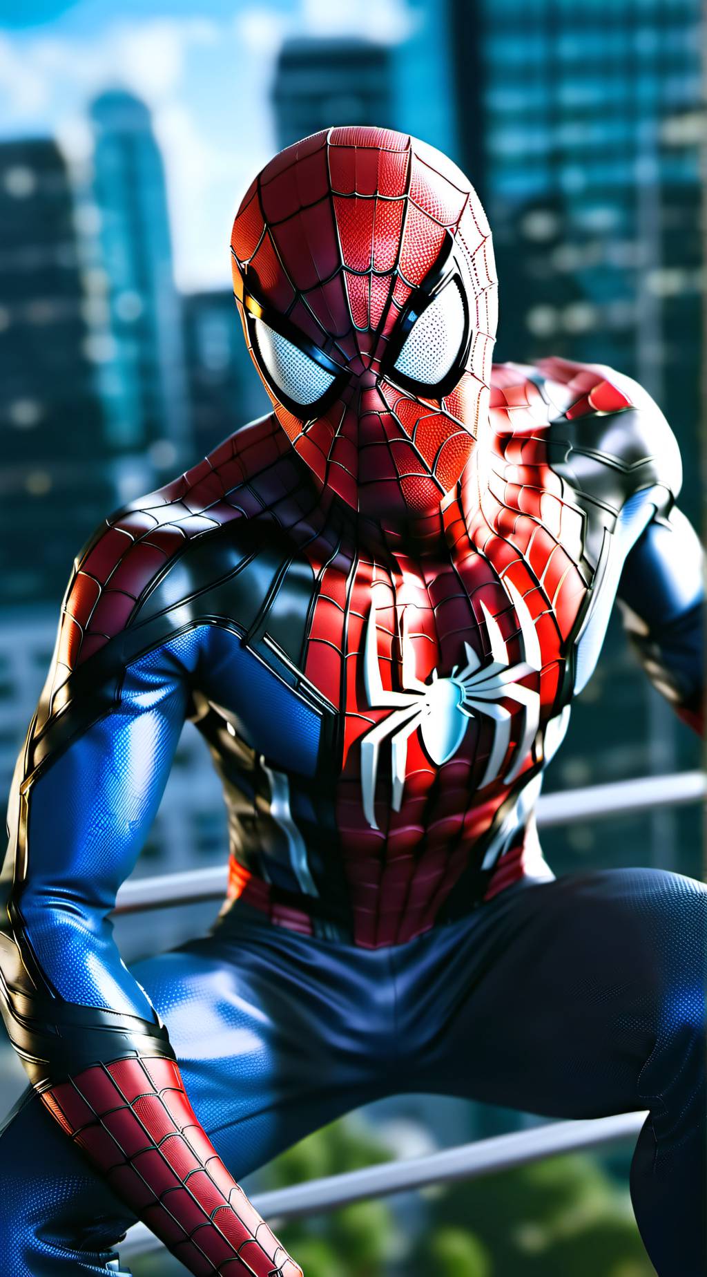 ai character: Spider-man:Earth-8 background
