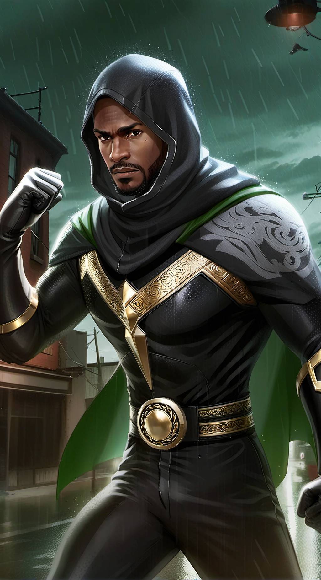 ai character: Zack background