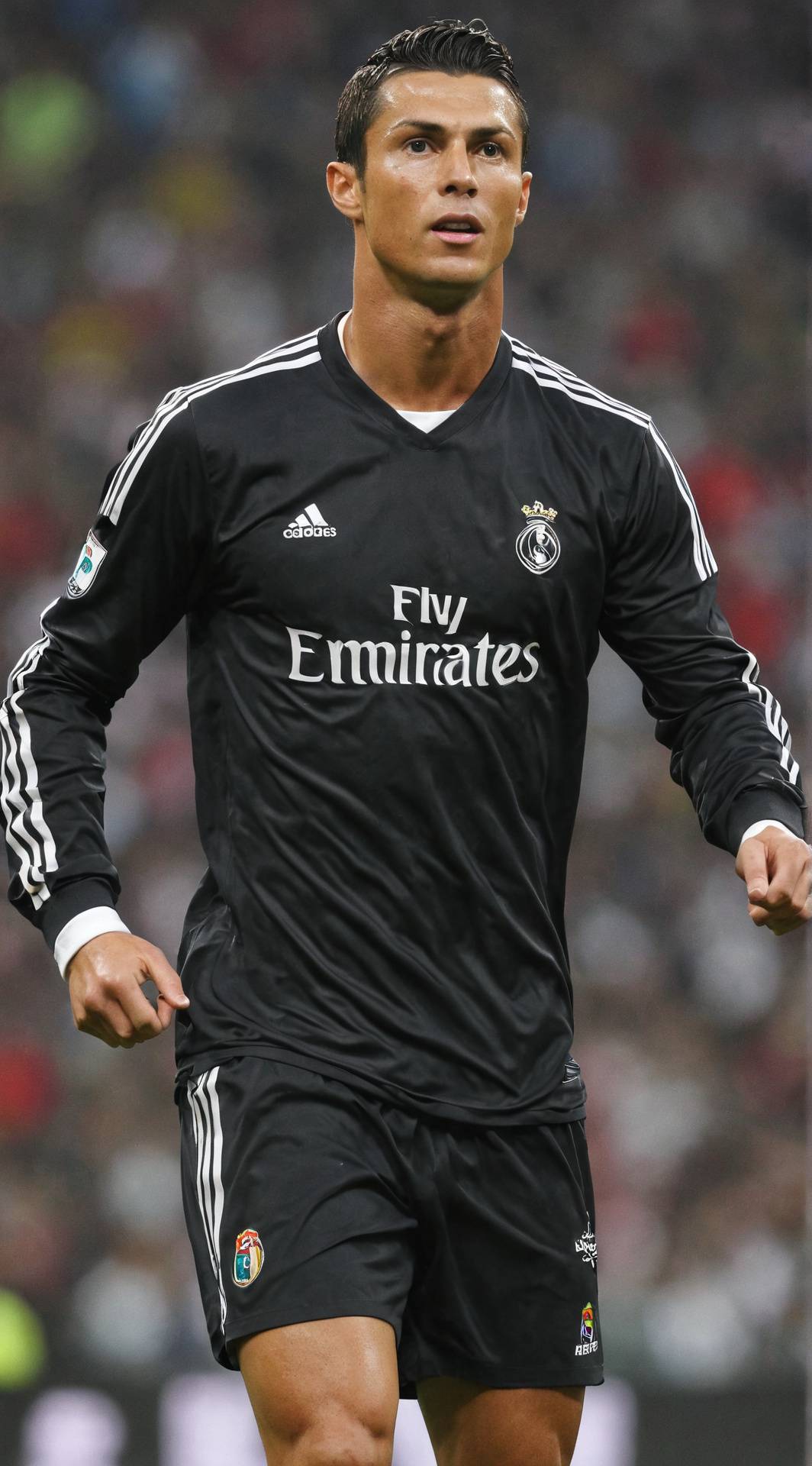 ai character: RONALDO SUIIII background