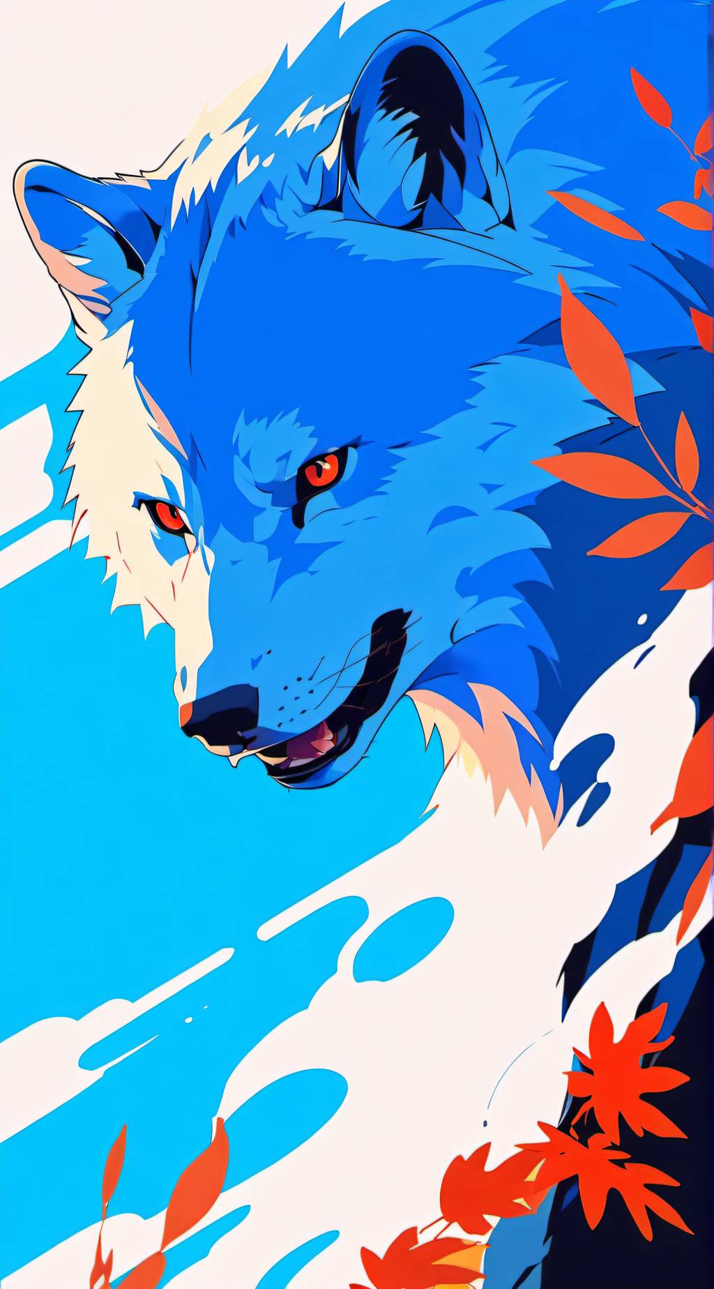 ai character: firewolf background