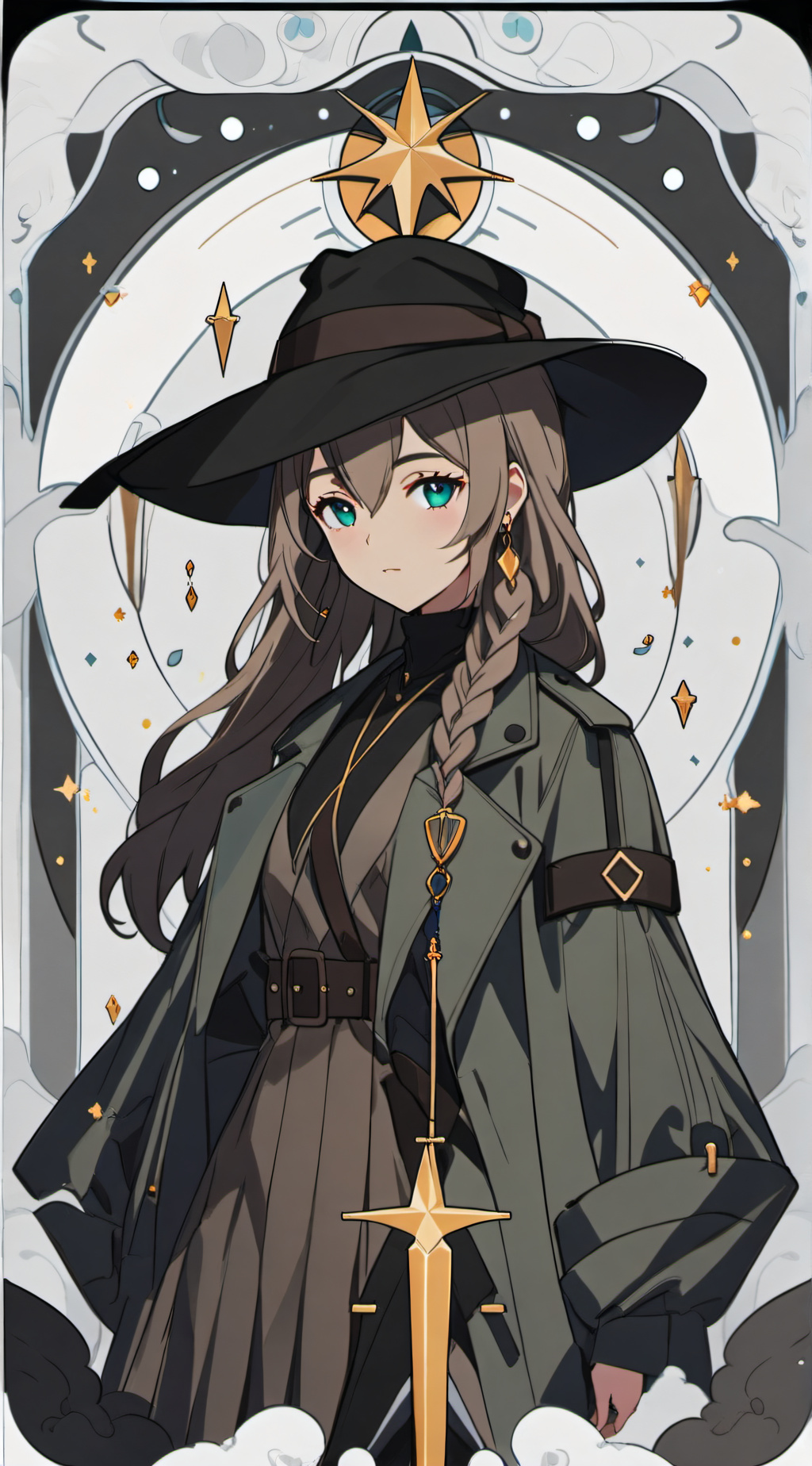 ai character: Cosette Toussaint background