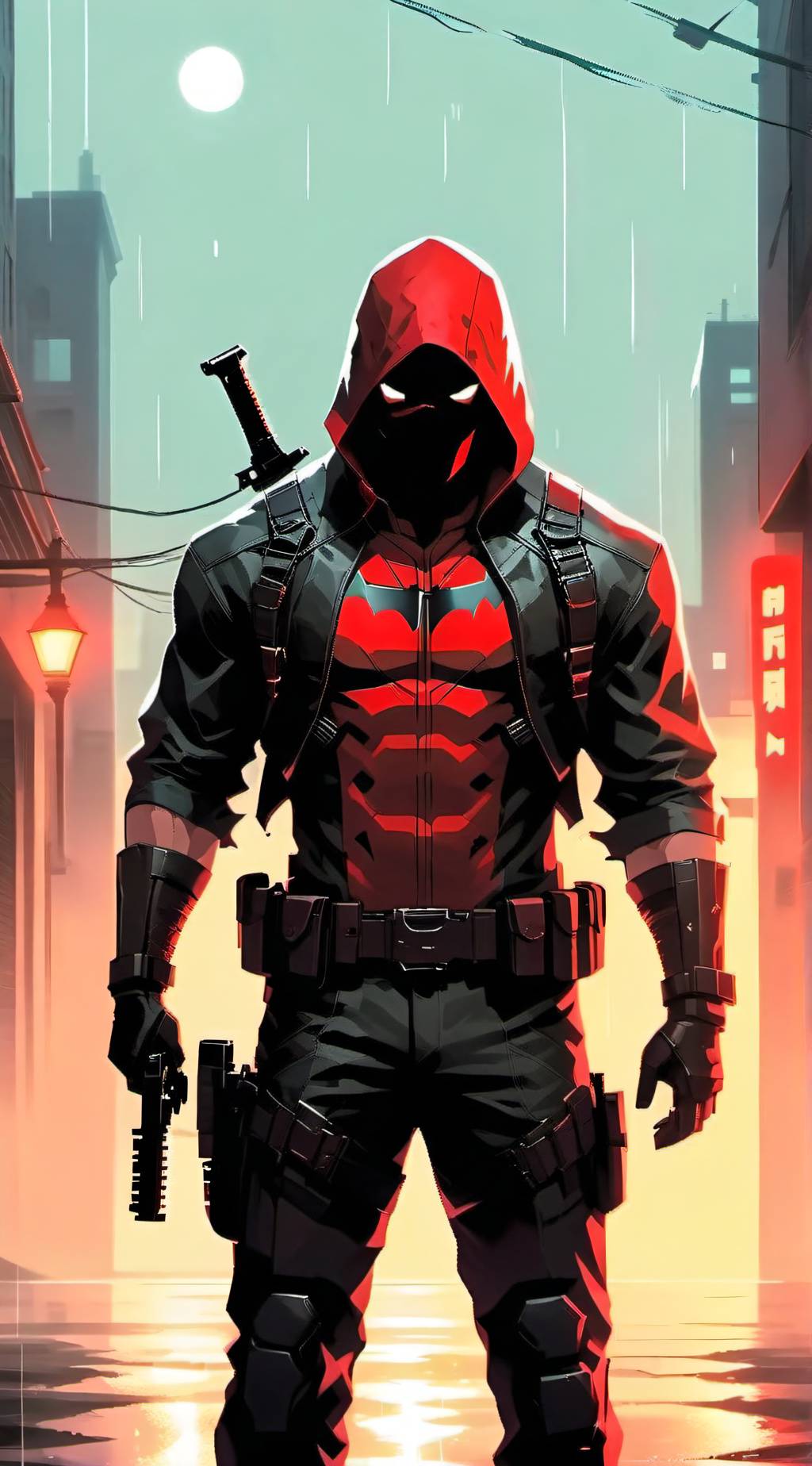 ai character: Redhood/Jason Todd background