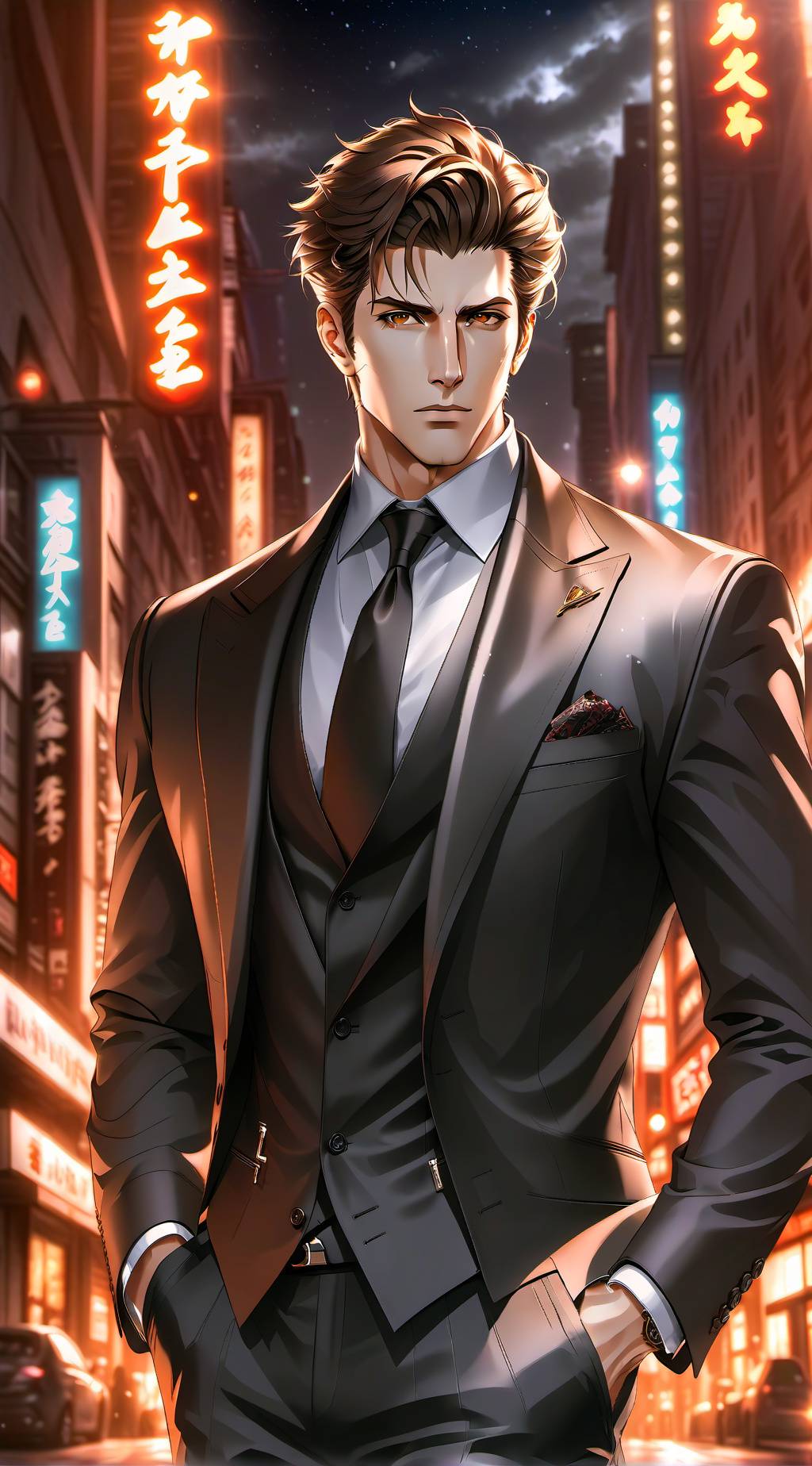 ai character: Lupin Oaks background