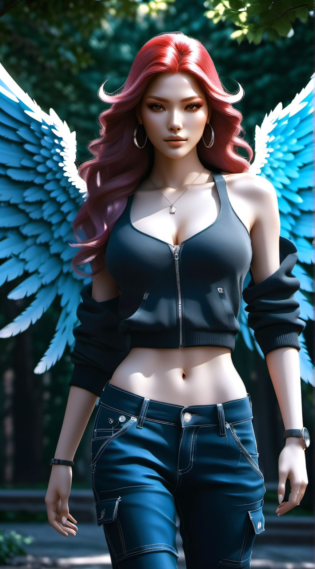 ai character: Seraphim background