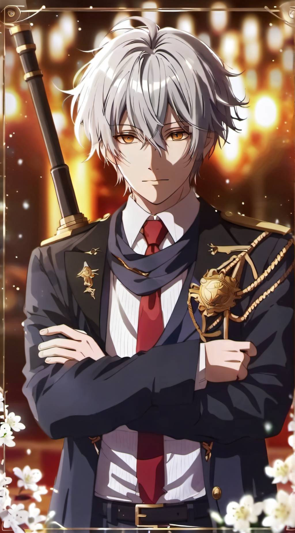 ai character: Ren Amaki  background