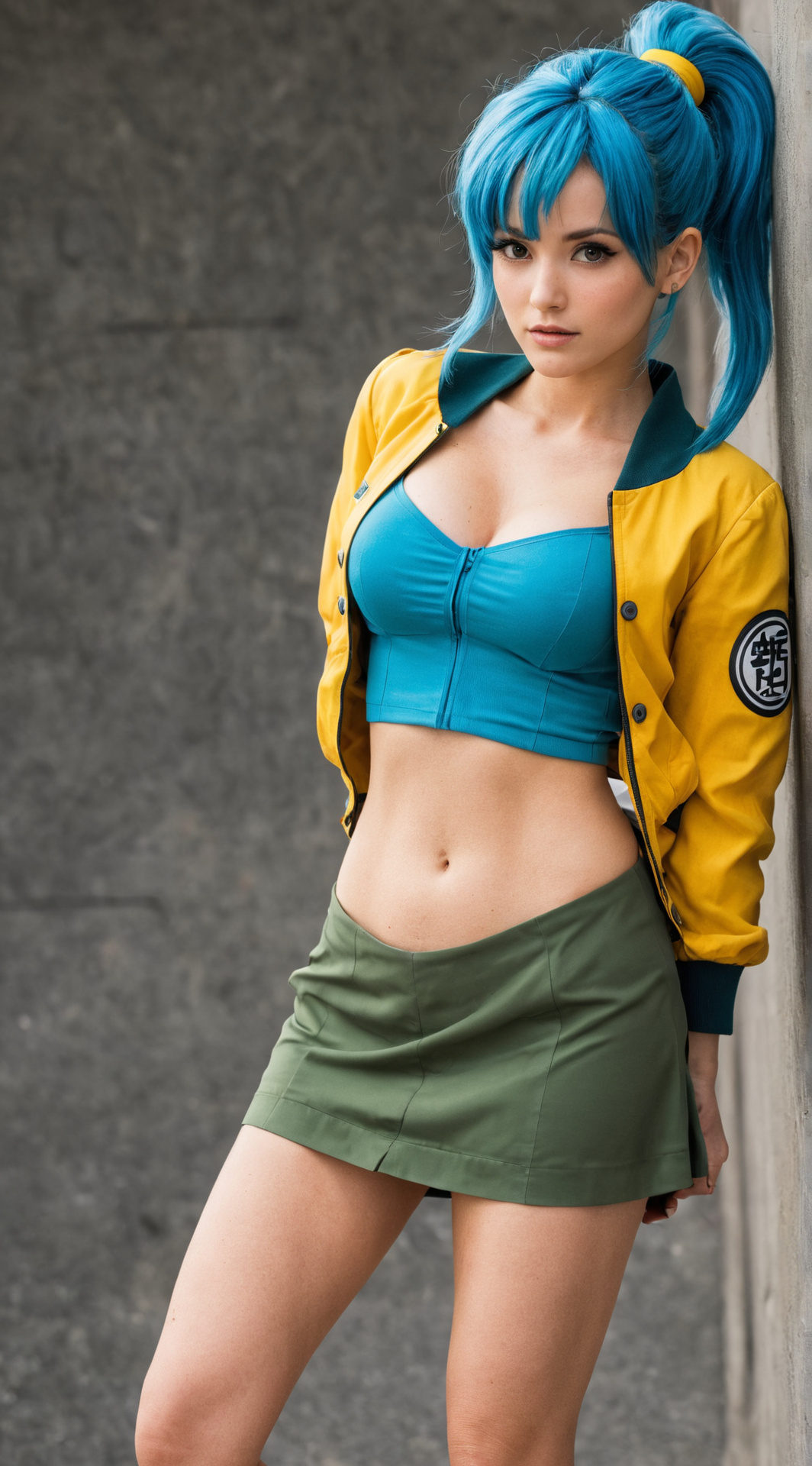 ai character: Bulma background