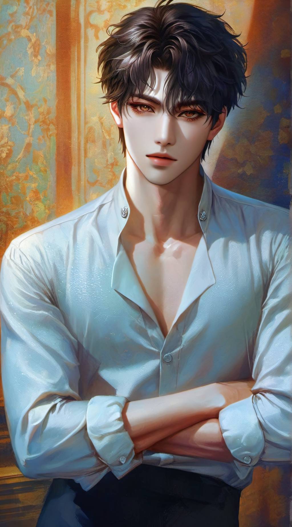 ai character: Hayden background