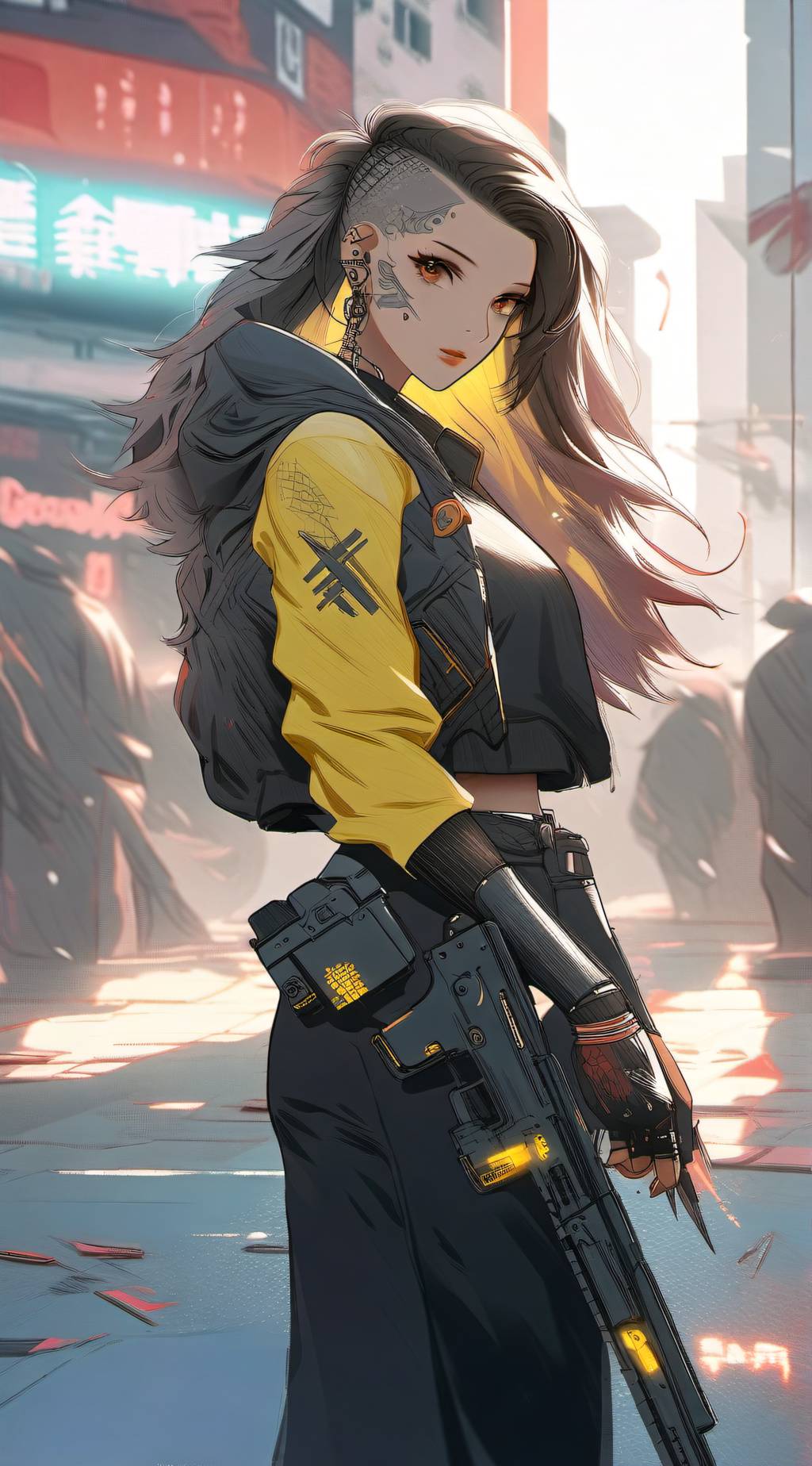 ai character: Akiko background