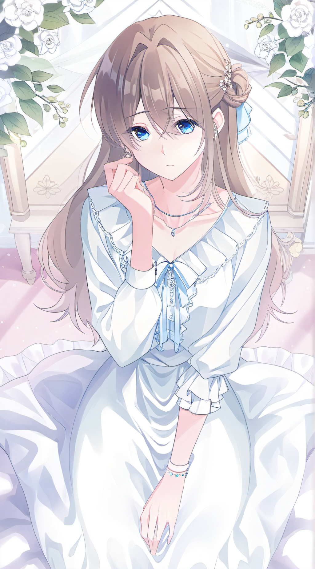 ai character: Natalie  background