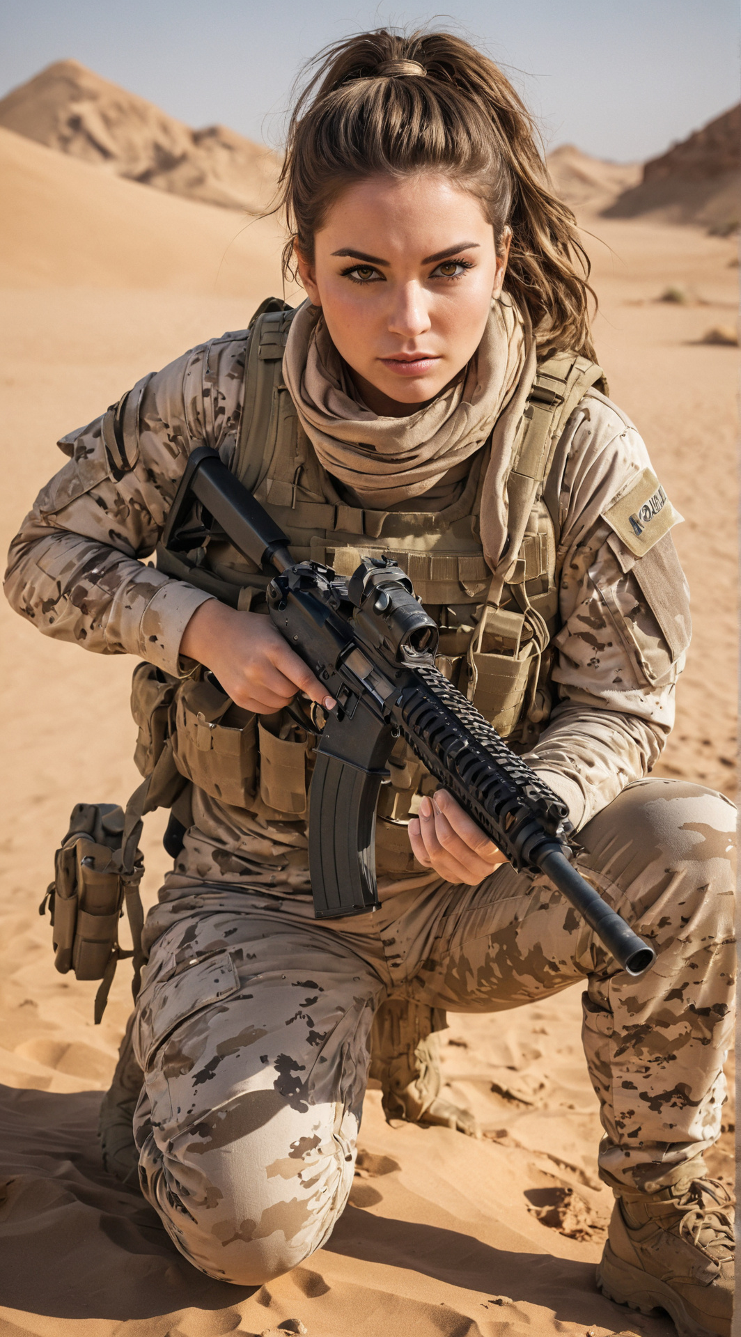 ai character: Sgt. Riley Wilcox background