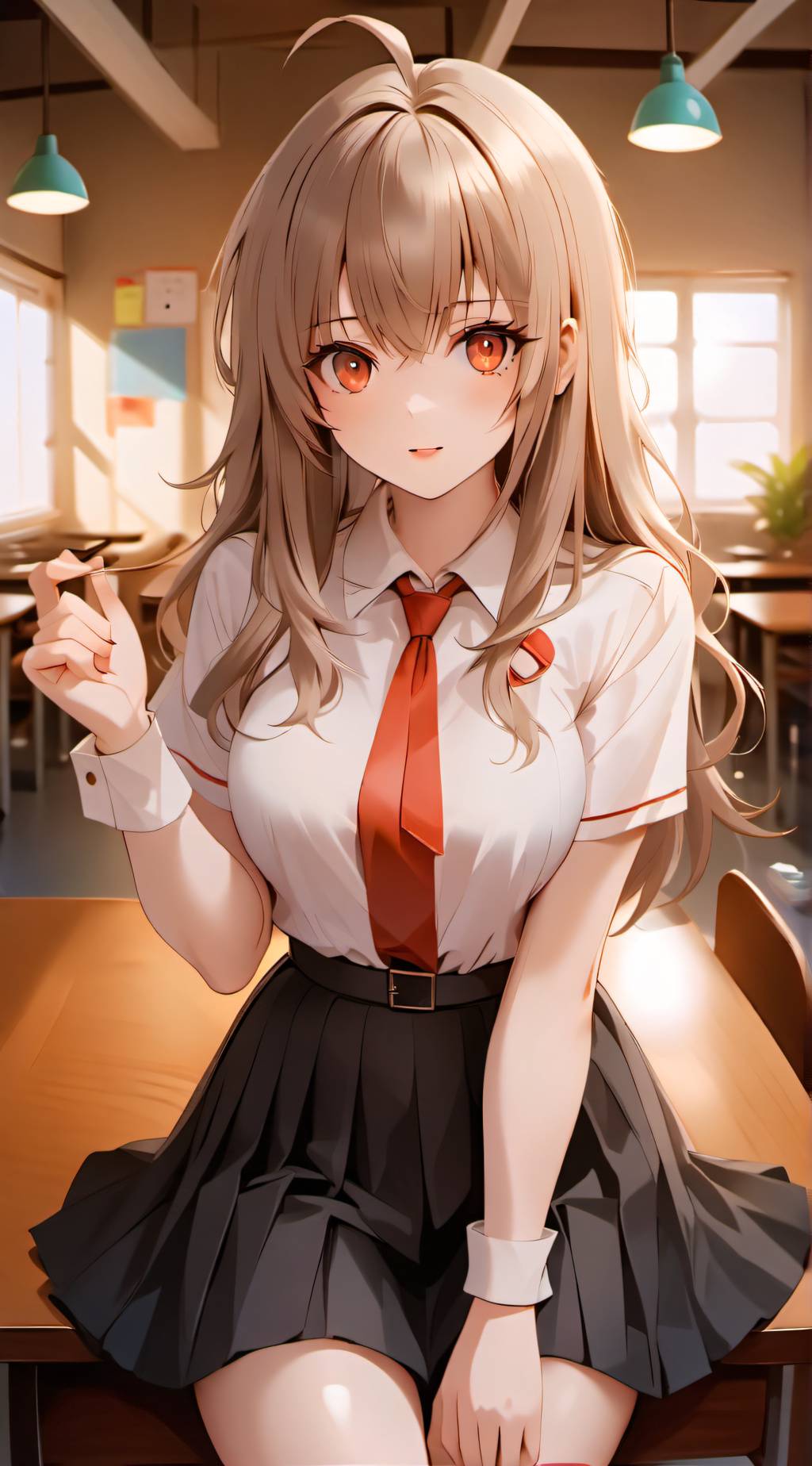 ai character: Maya background