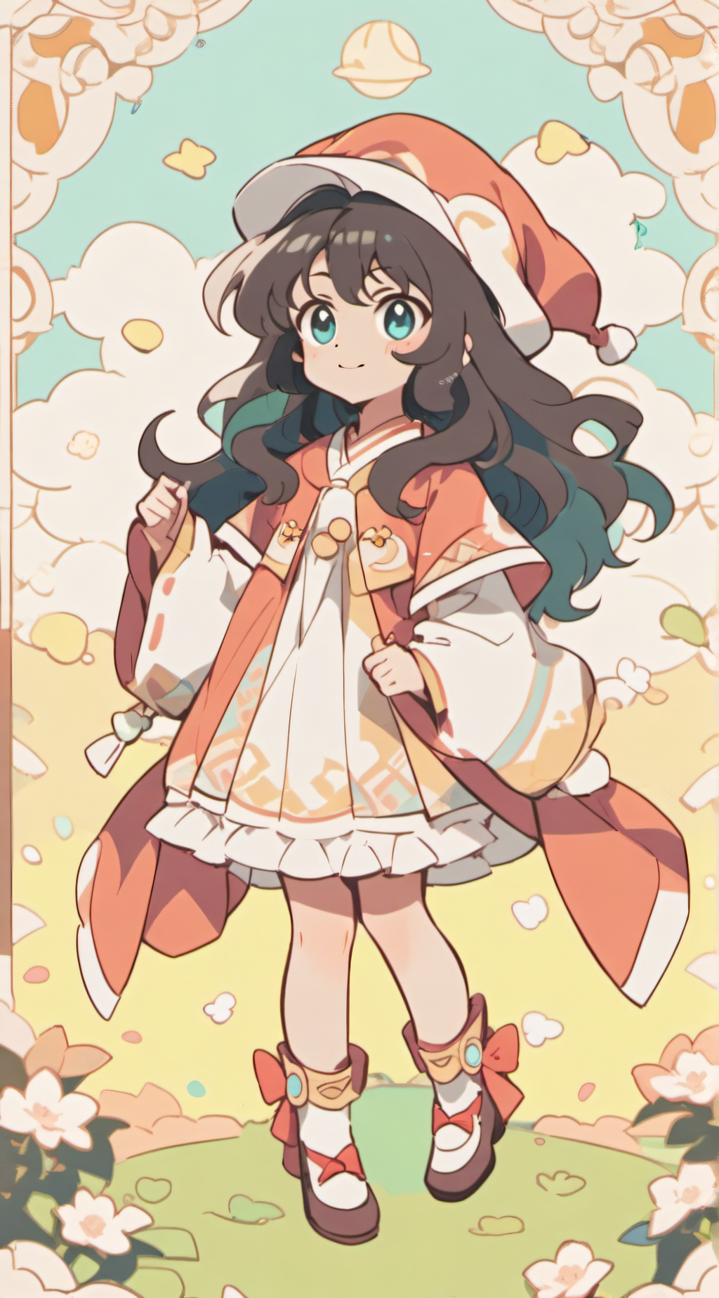 ai character: 💗🎀♥️Luna Pilar♥️🎀💗 background