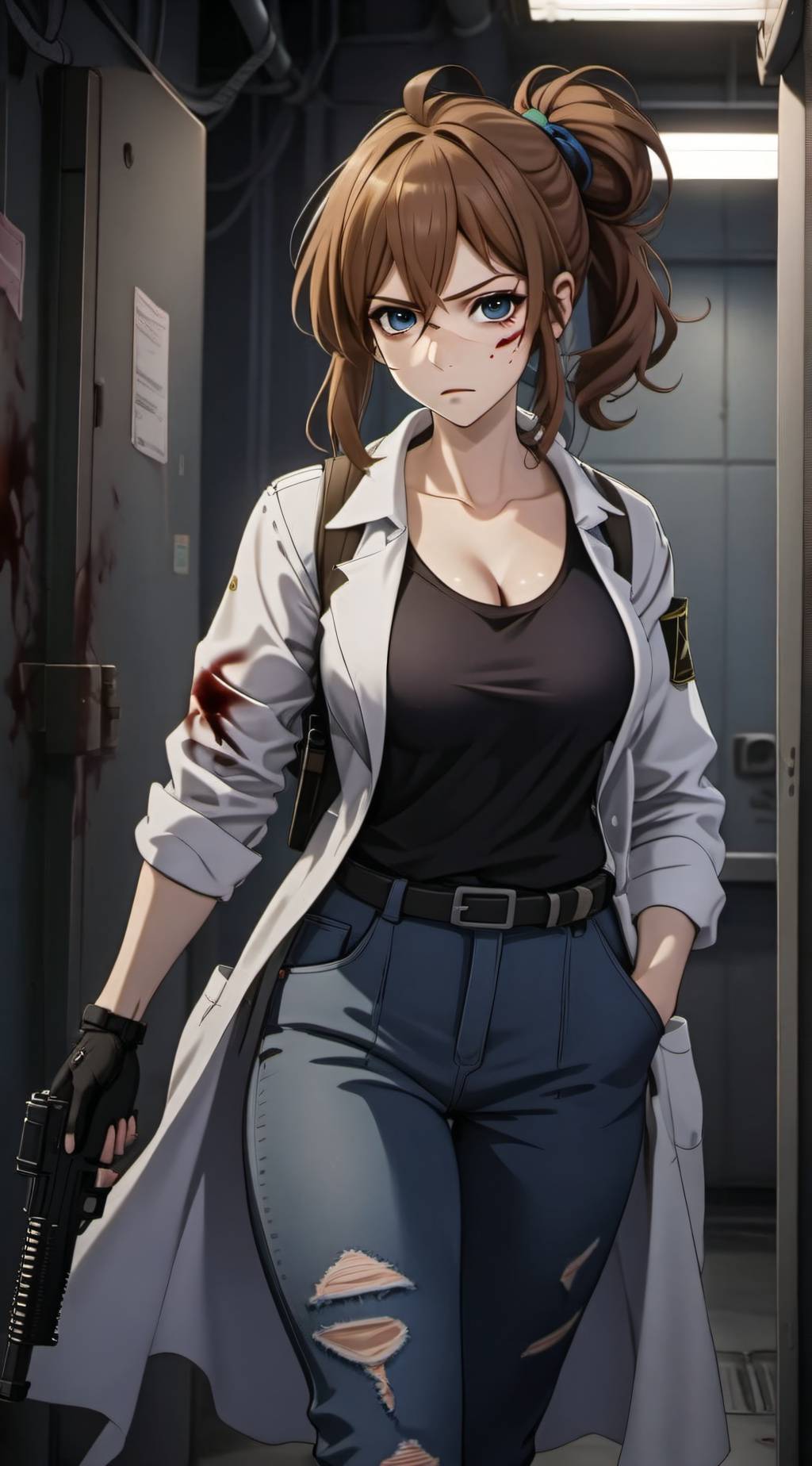 ai character: Angela background
