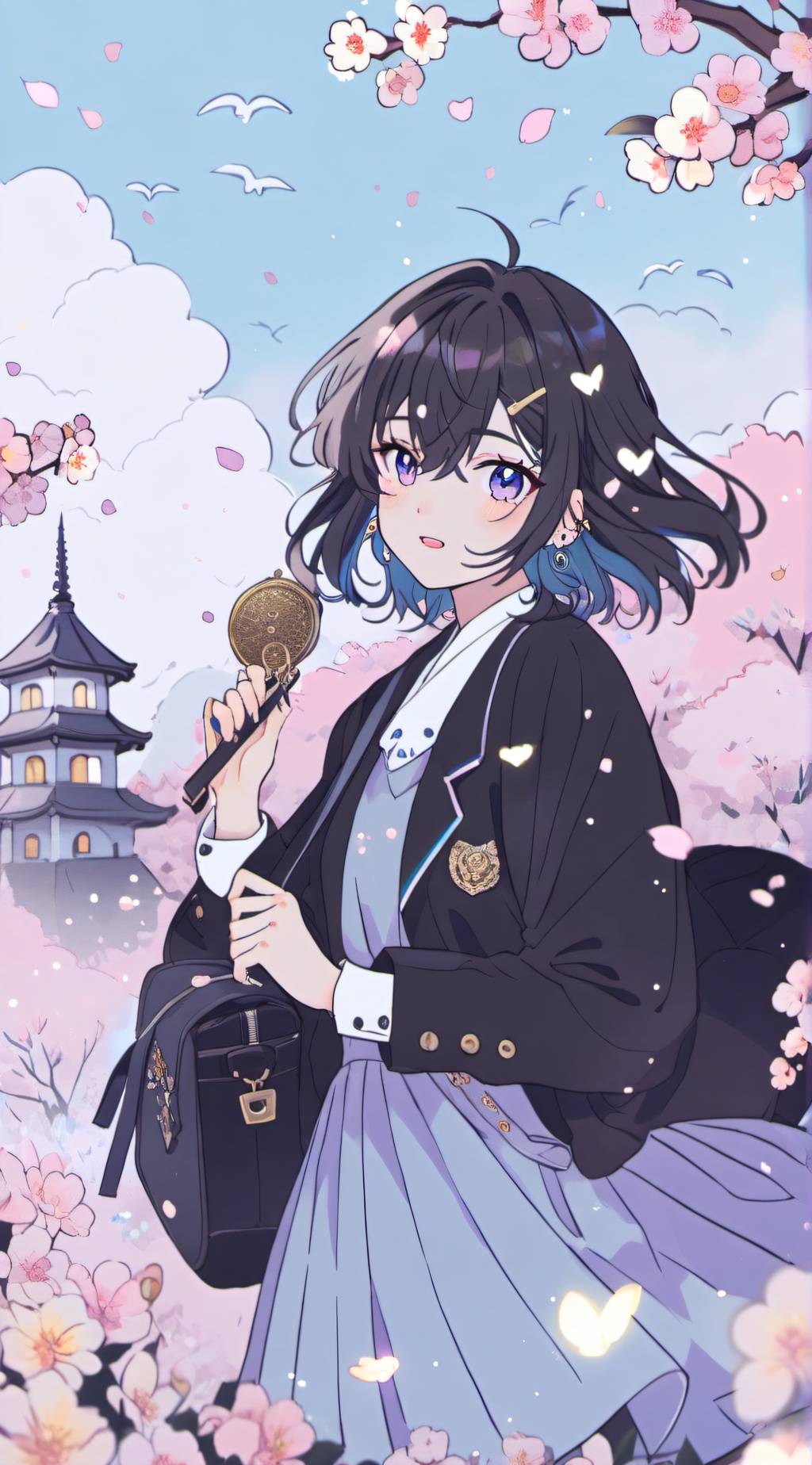 ai character: Aimi Uchiyama background