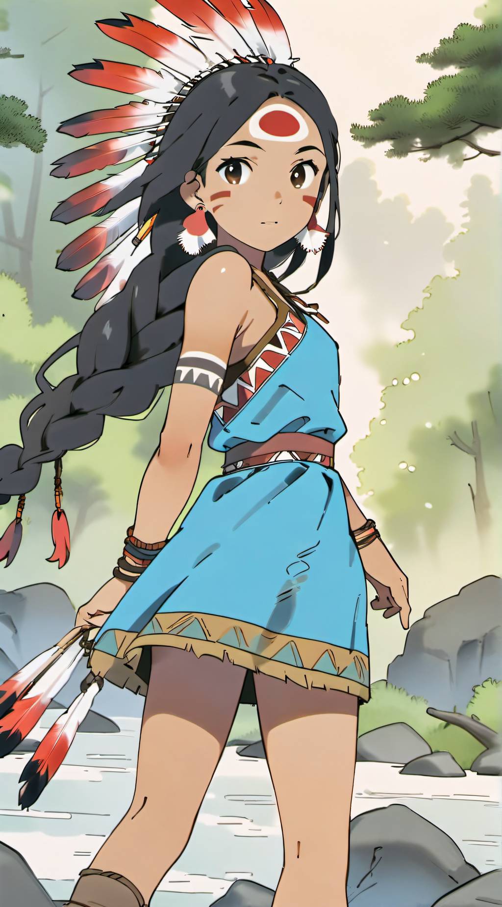 ai character: Advika background