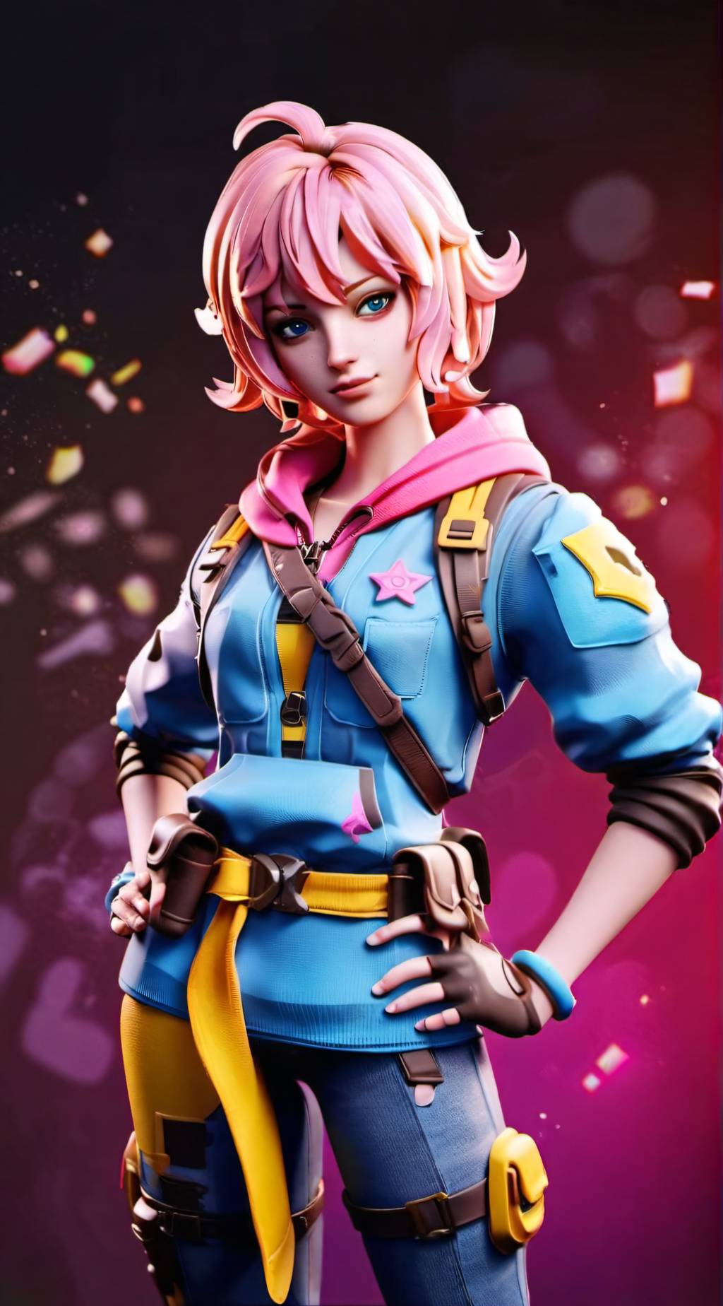 ai character: Skye background