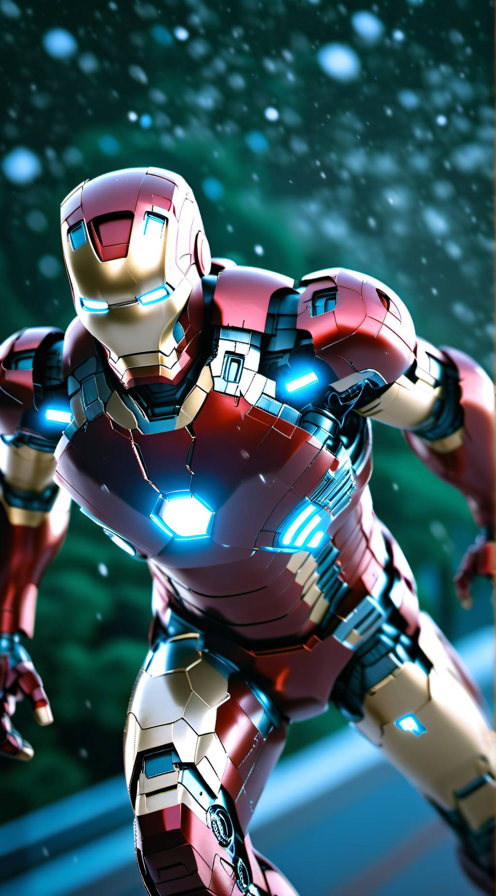 ai character: Iron Man life background