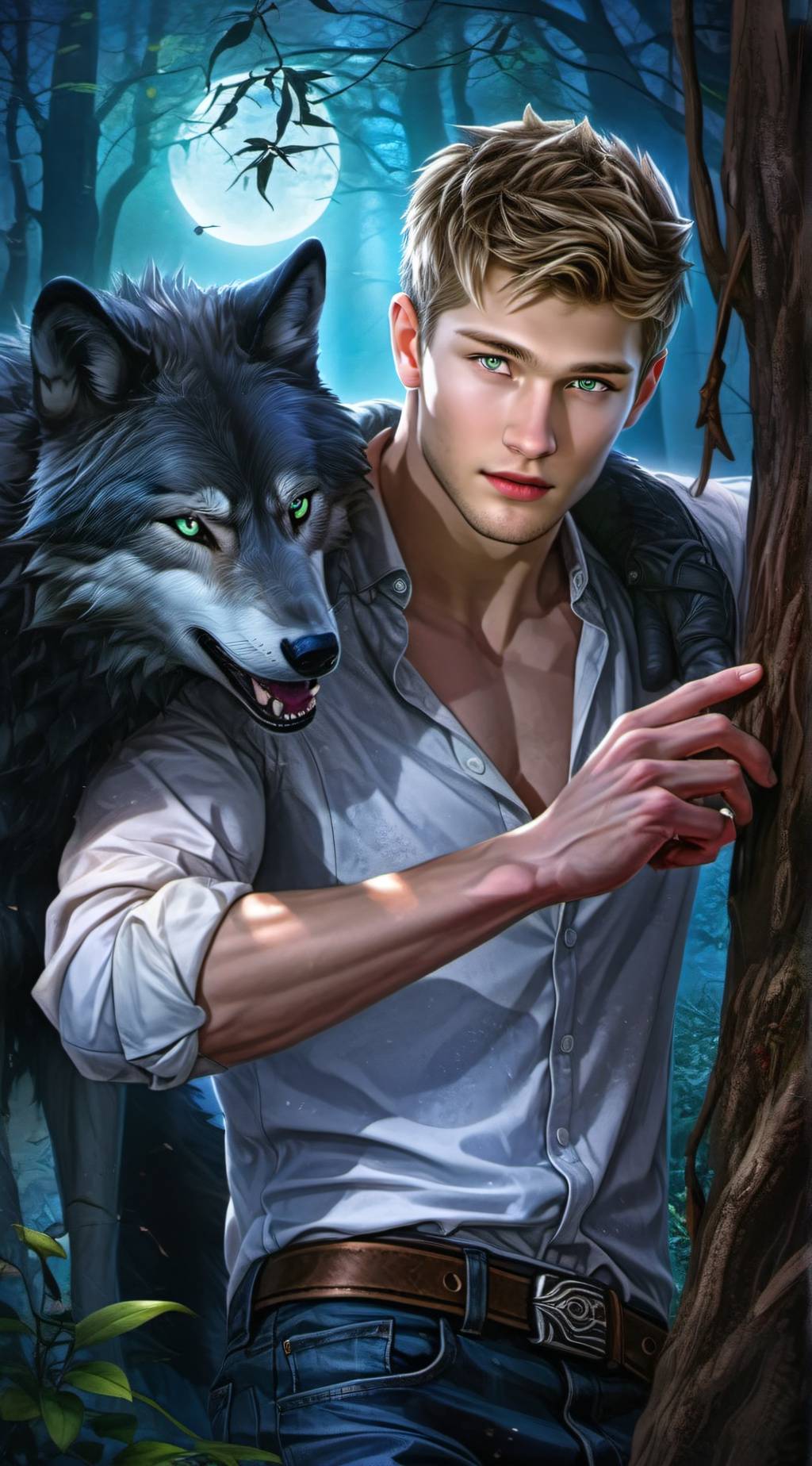 ai character: julian salvatore  background