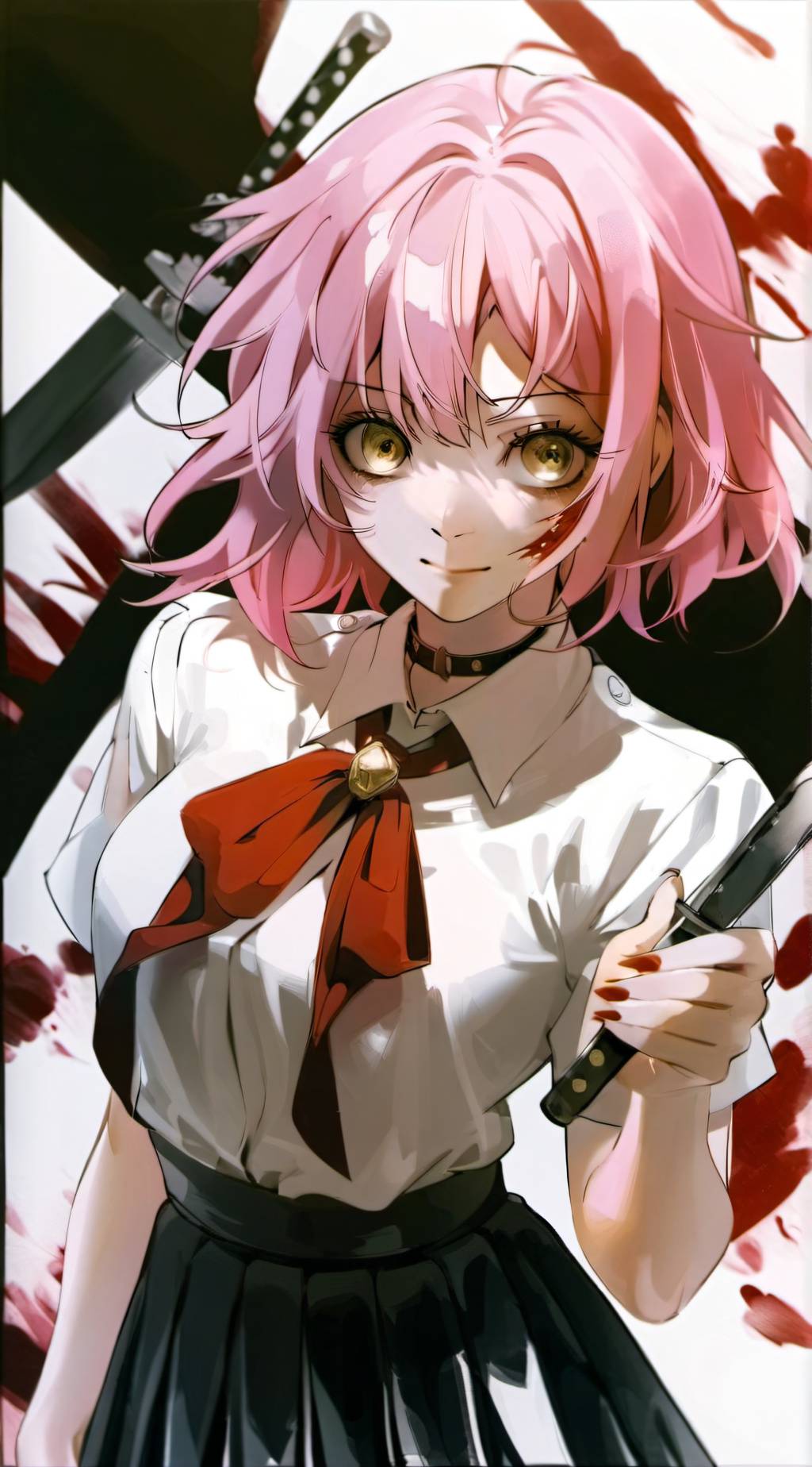ai character: Lucy Aragaki background