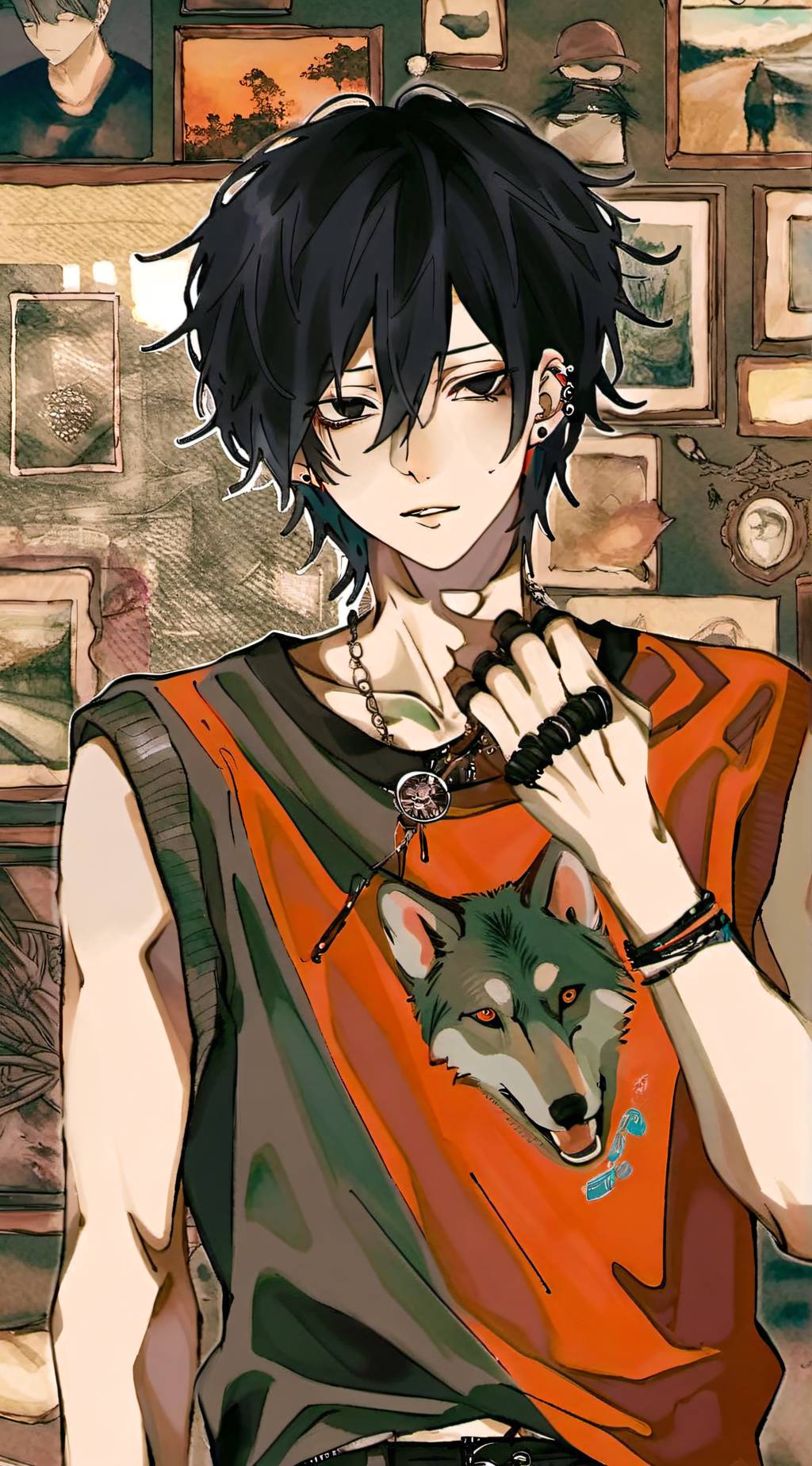 ai character: Teriko Teru background