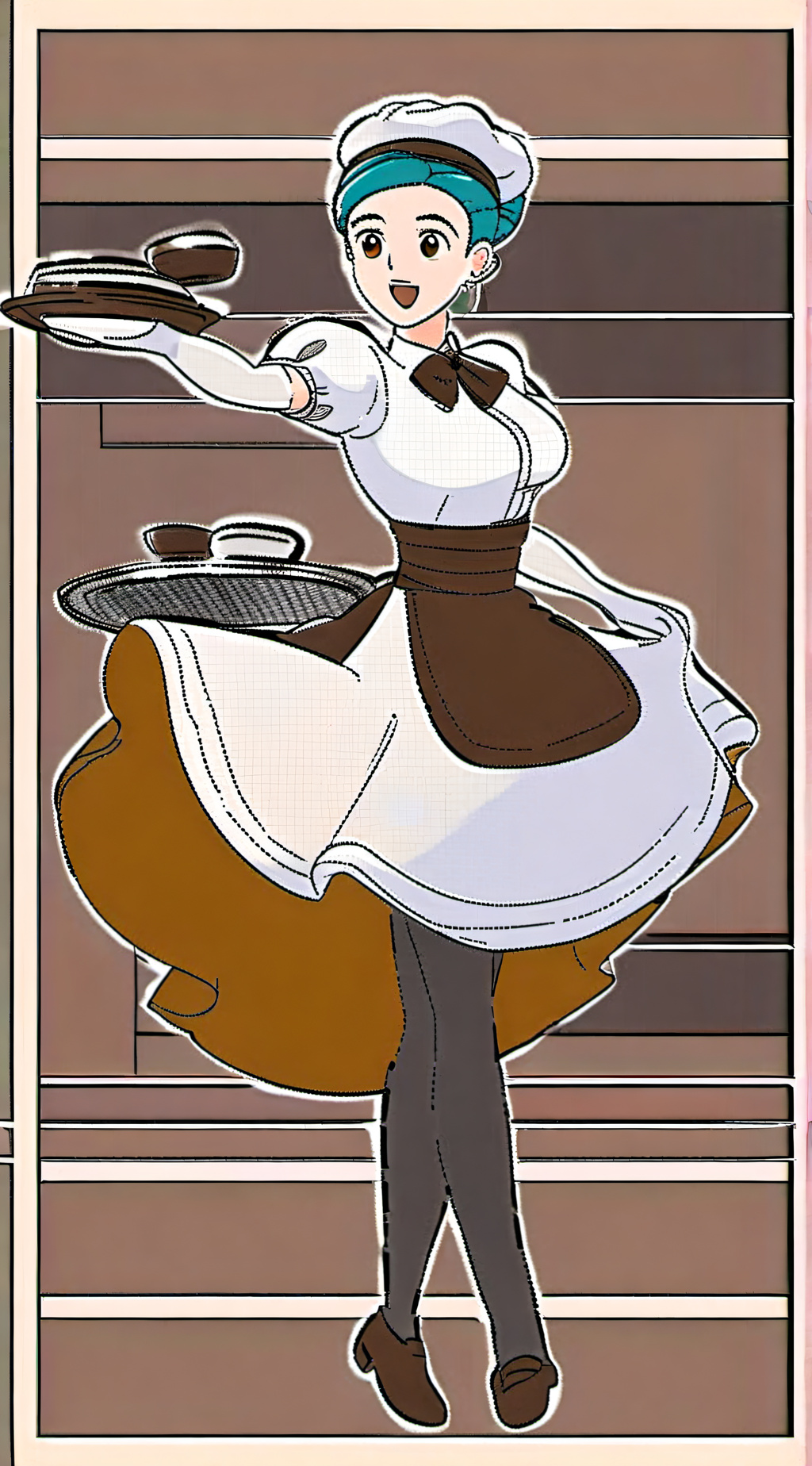 ai character: Katy background