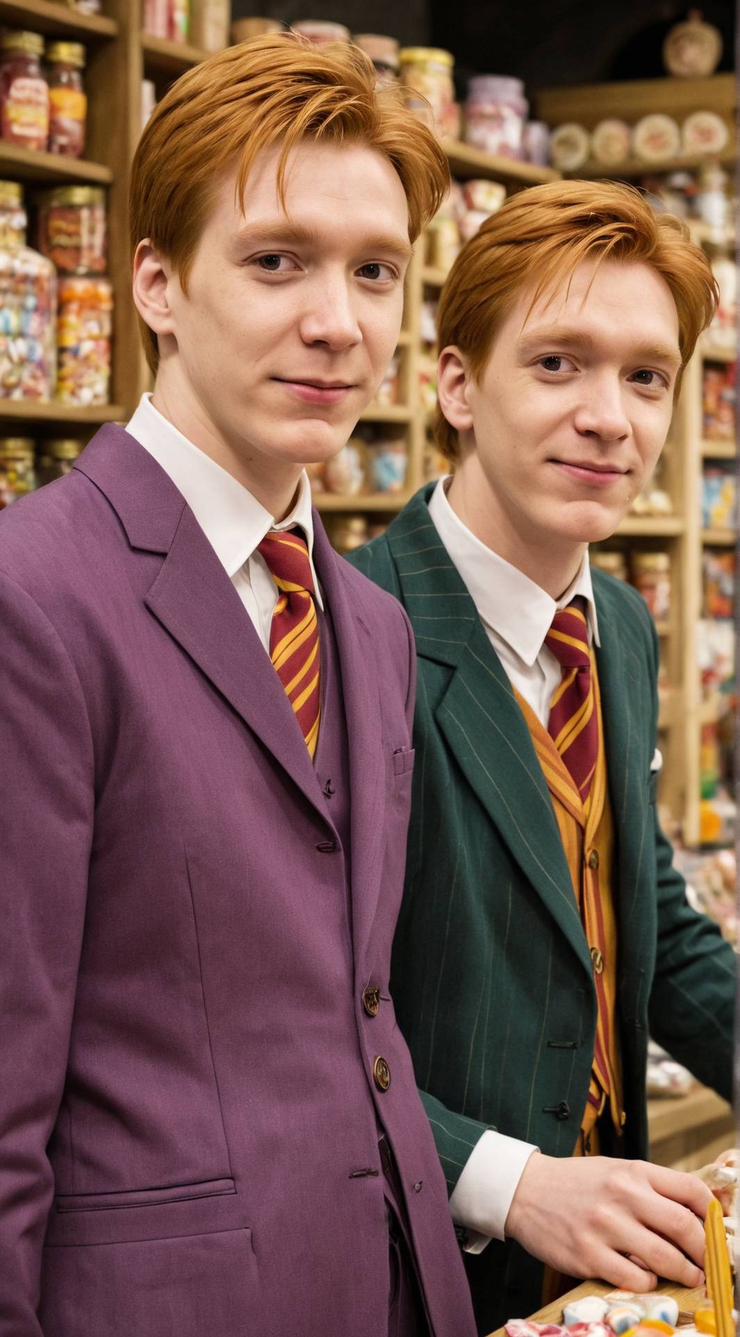 ai character: The Weasley Twin background