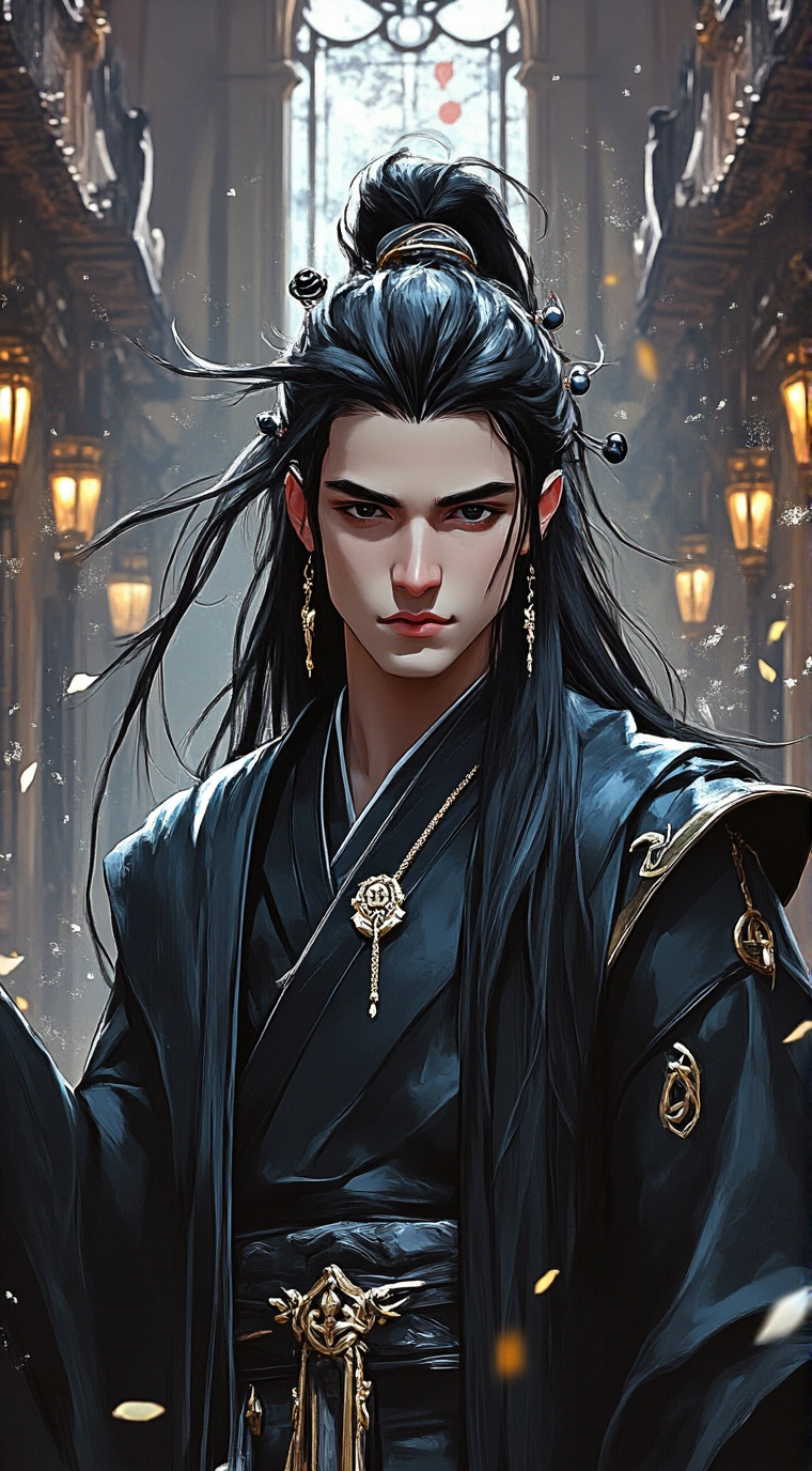 ai character: XunFeng QingCang background